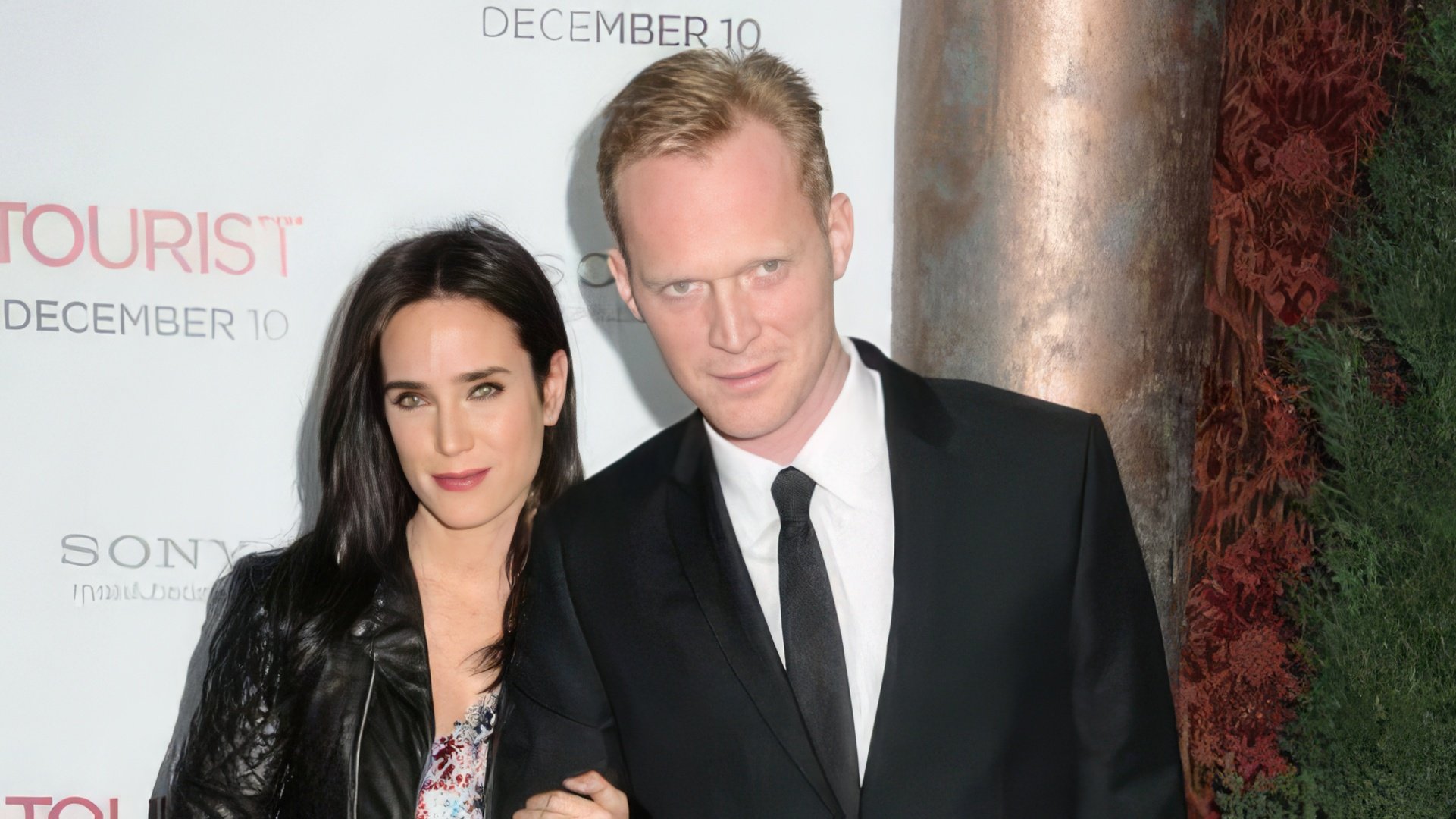 Paul Bettany with his wife, Jennifer Connelly