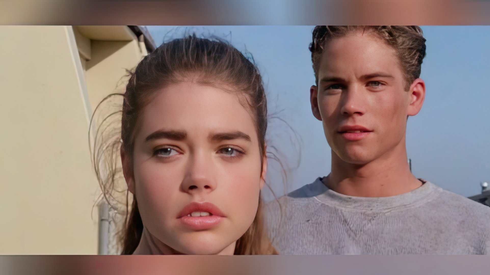 Paul Walker and Denise Richards in 'Tammy and the T-Rex'