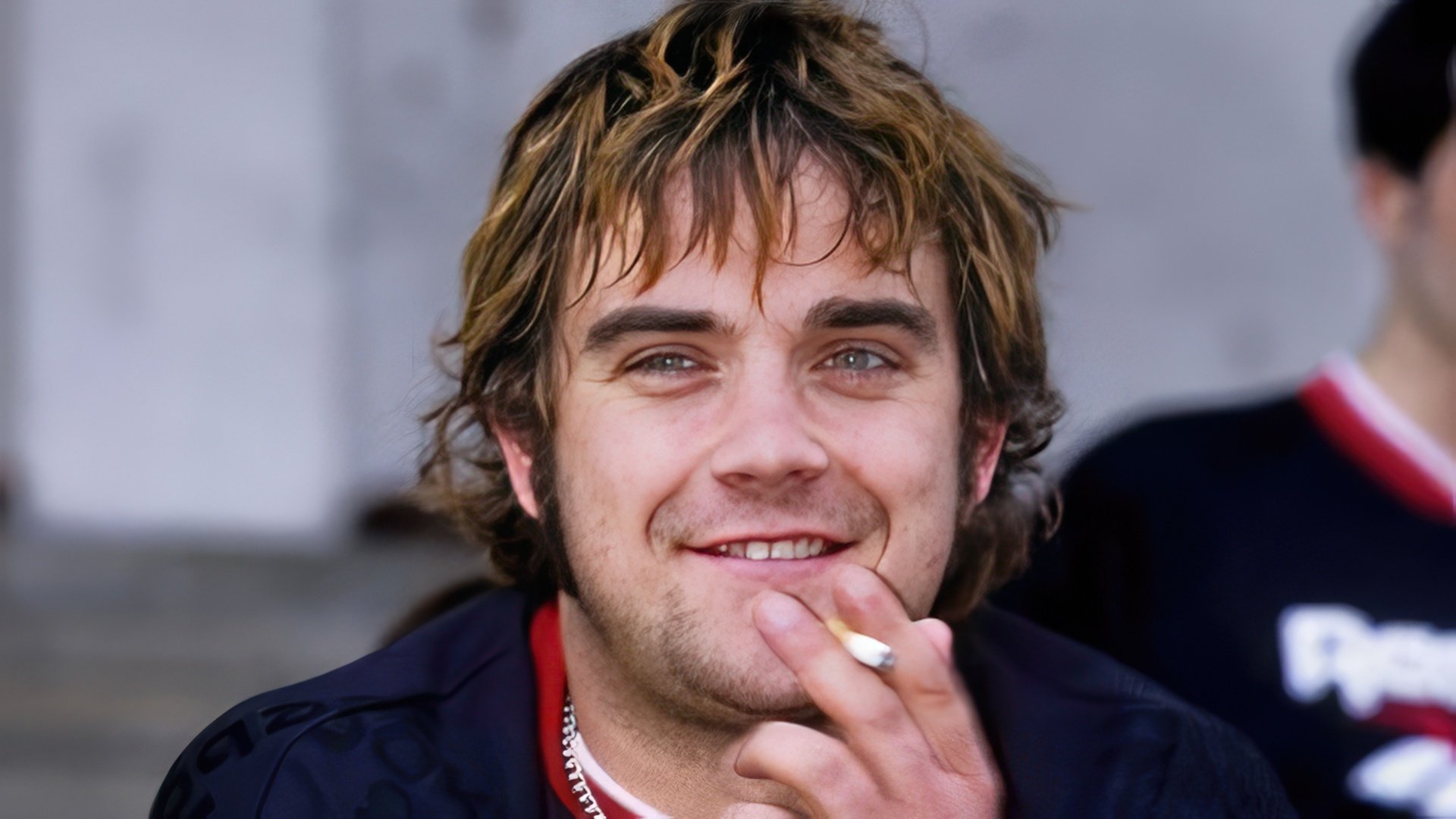 Robbie Williams after leaving Take That in 1996