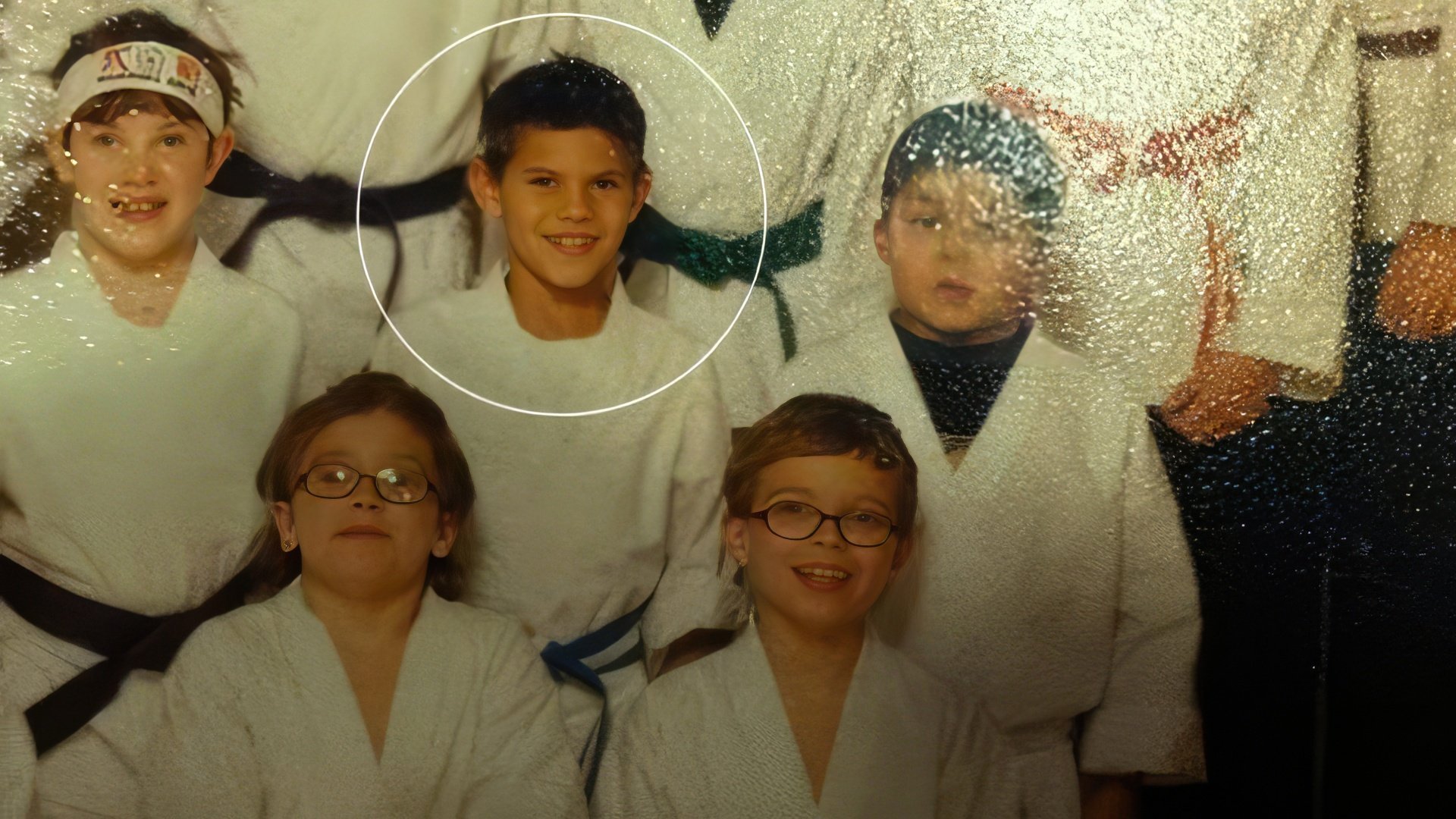 Taylor Lautner has been practicing karate since childhood