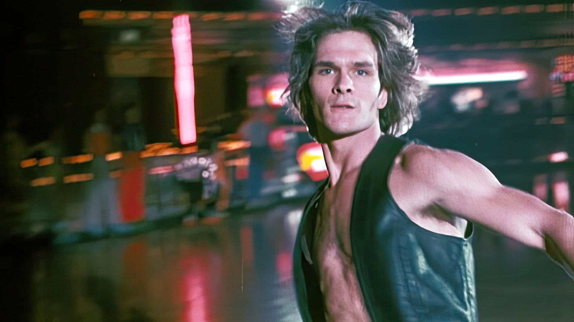 First role of Patrick Swayze (Skatetown)