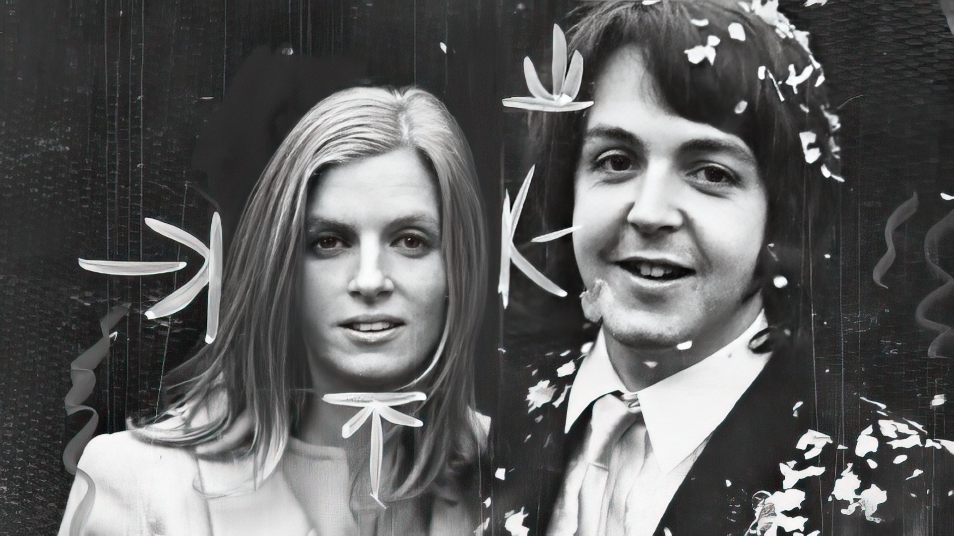 The wedding of Paul McCartney and Linda Eastman