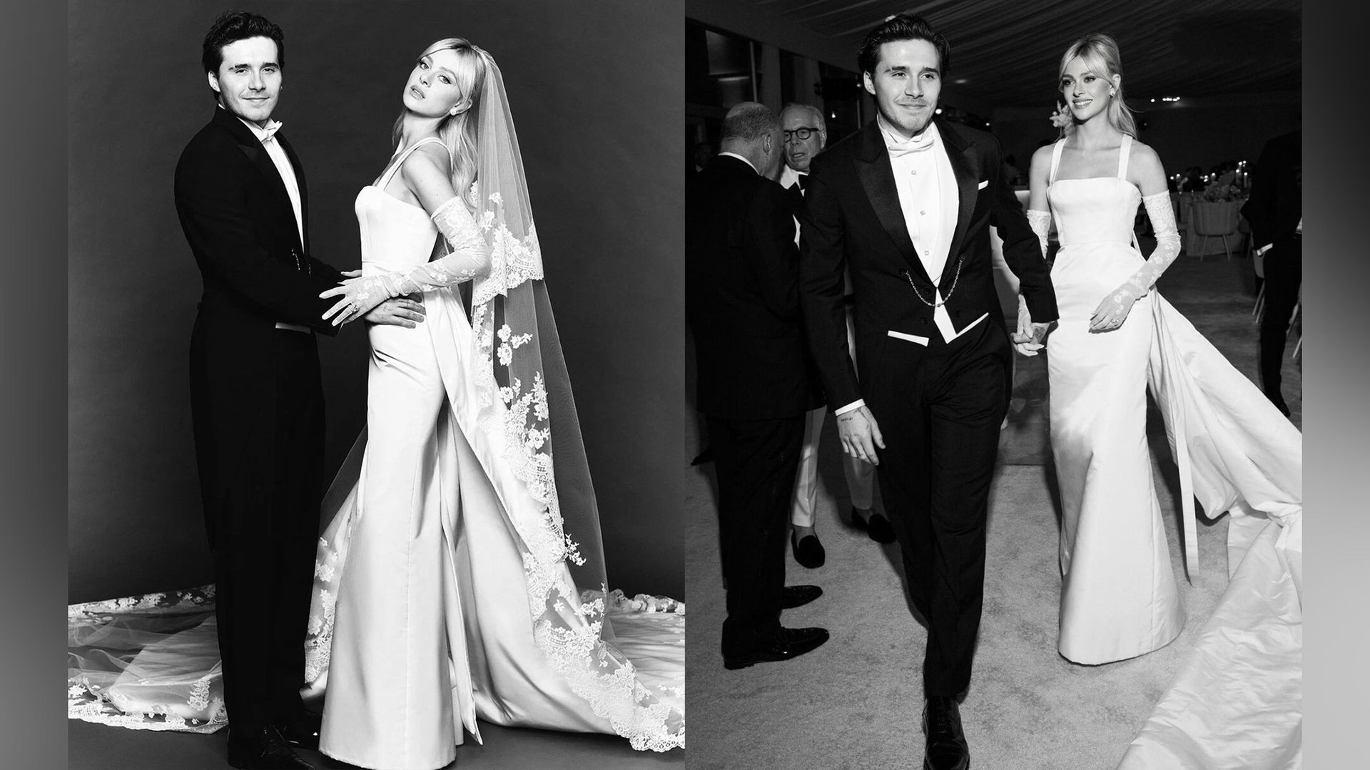 Wedding photos of Brooklyn Beckham and Nicola Peltz