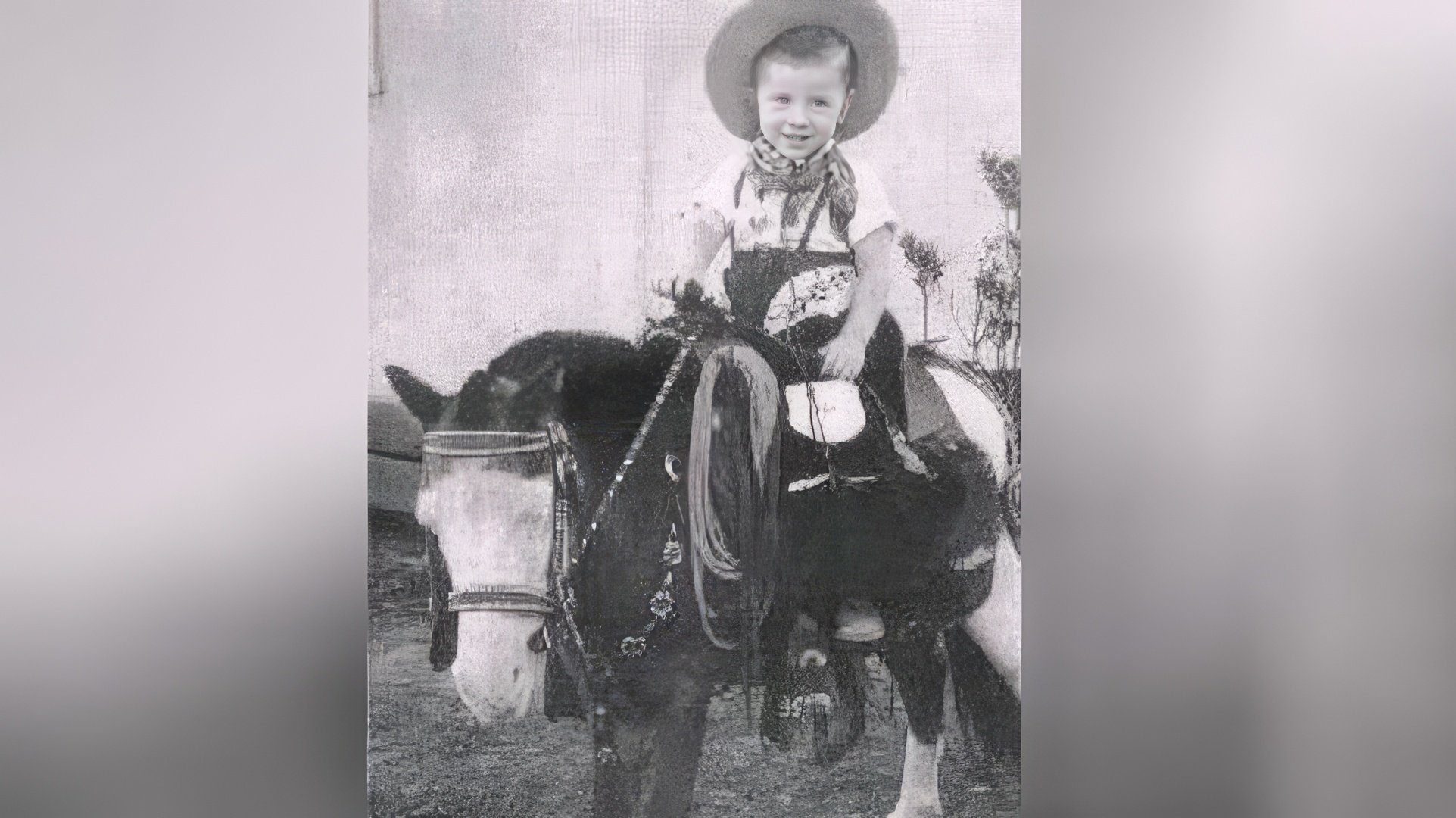 Chuck Norris as a child