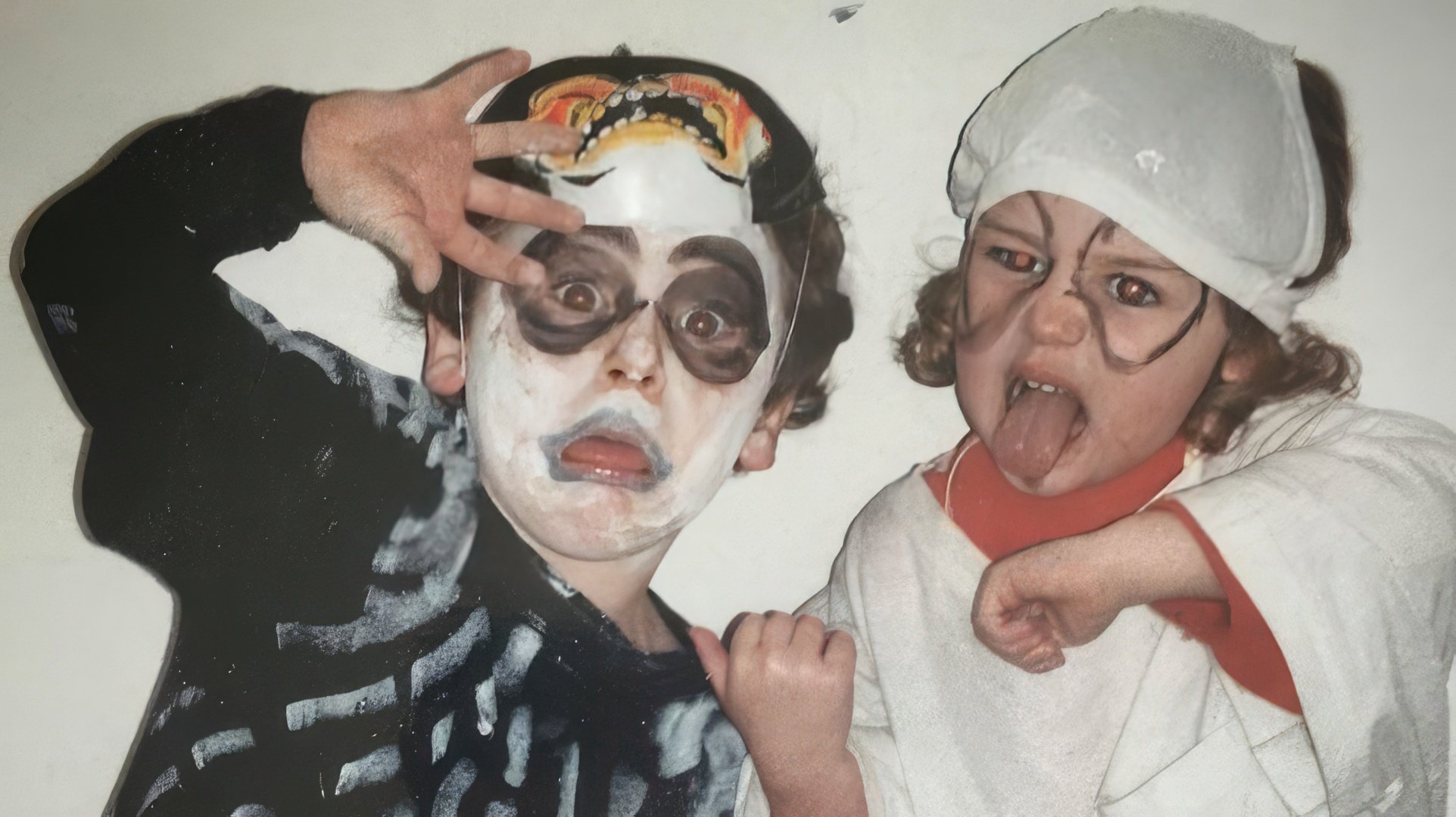 Emilia Clarke and her brother Ben