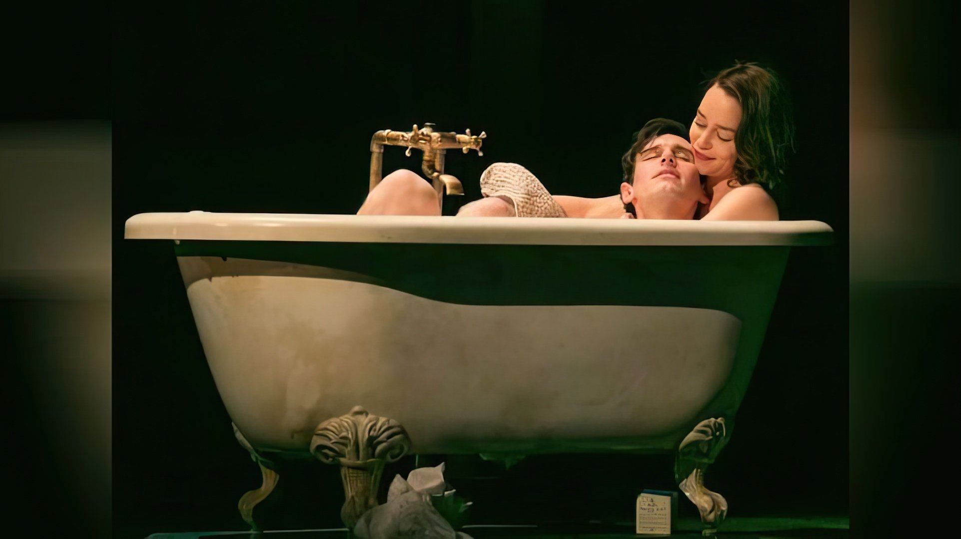 Emilia Clarke on the stage of London's Drama Centre