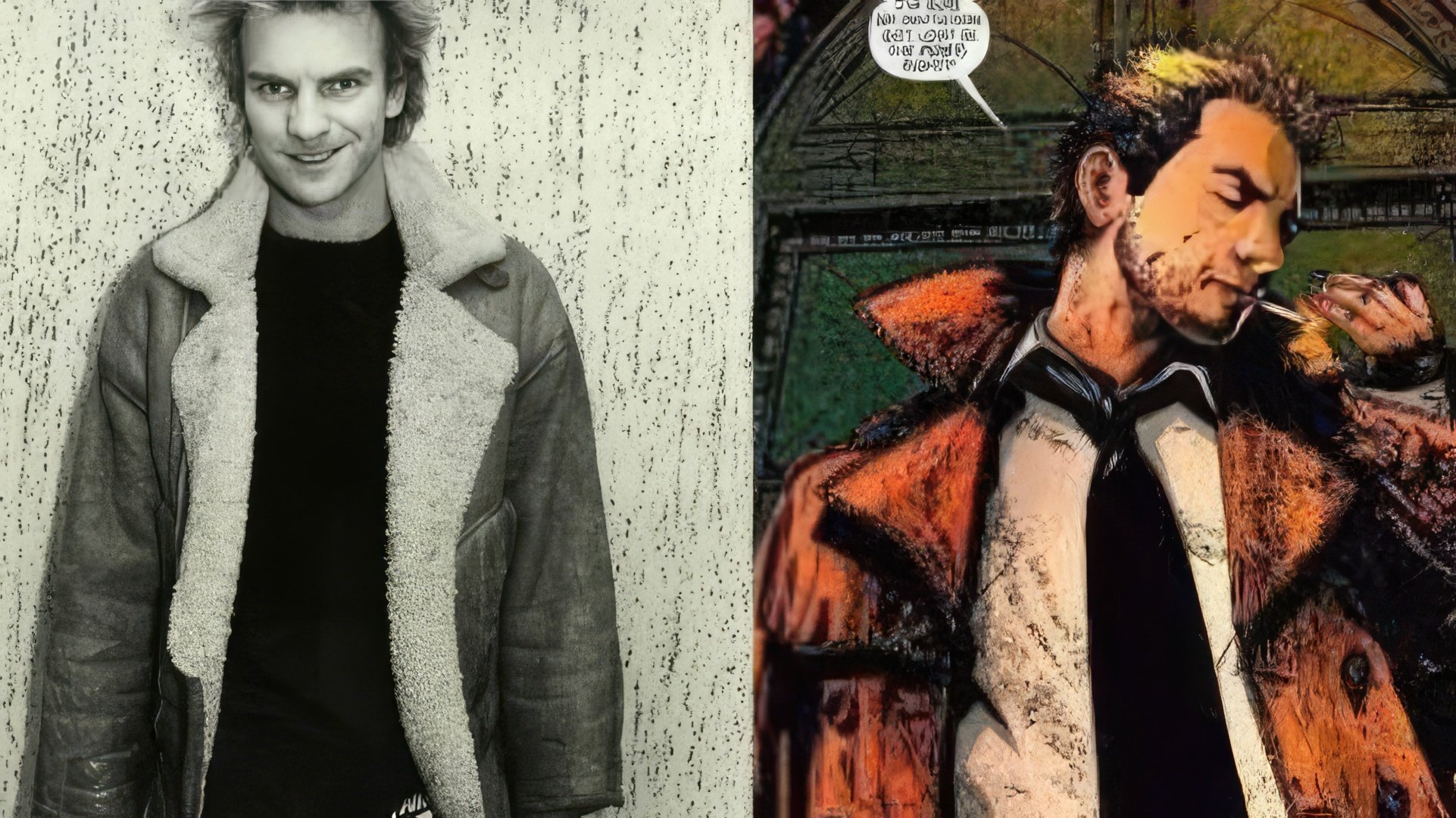 John Constantine is modeled after Sting