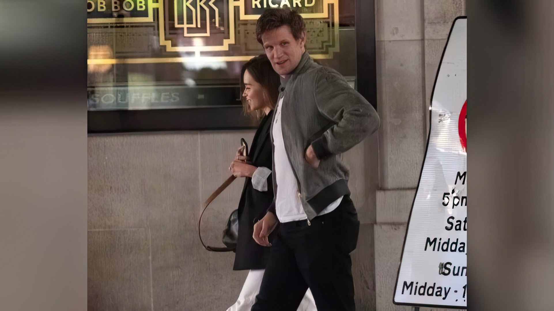 Matt Smith and Emilia Clarke on a date