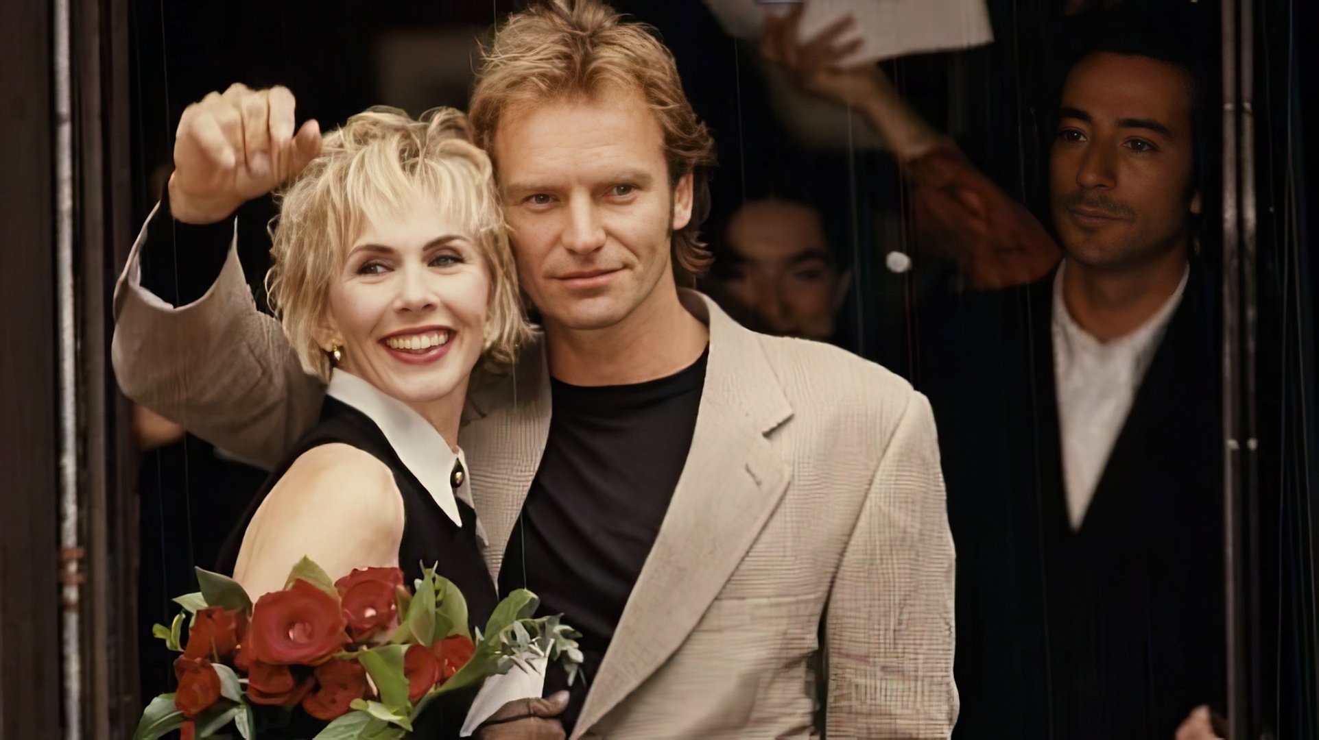 Sting and Trudie Styler