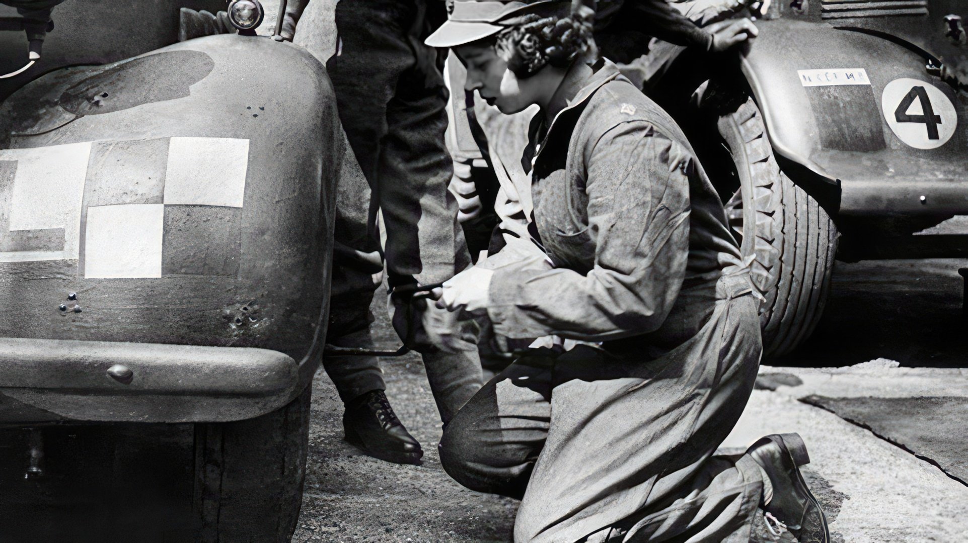 During WWII, the Future Queen Drove and Repaired Cars