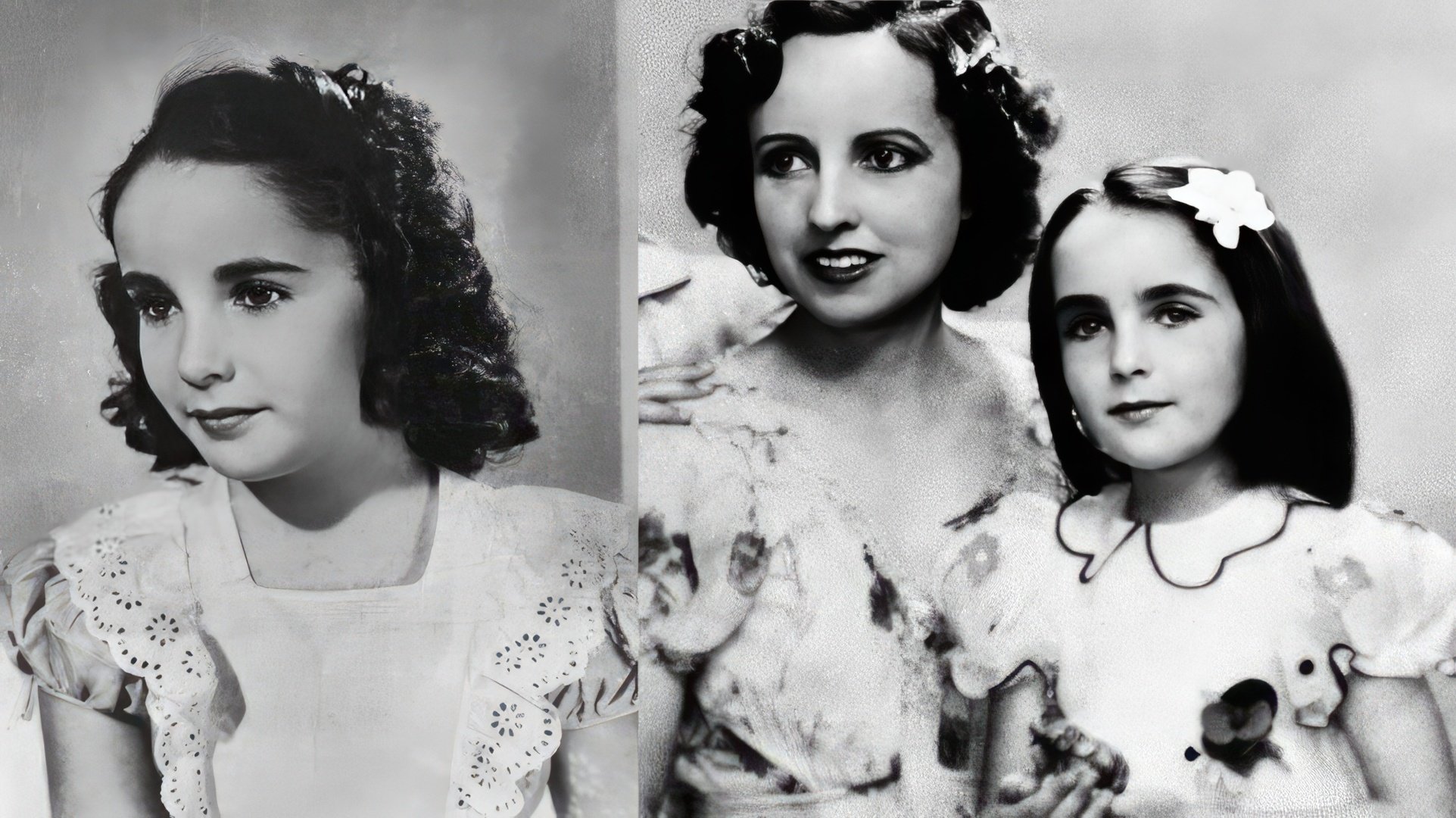 Elizabeth Taylor as a child