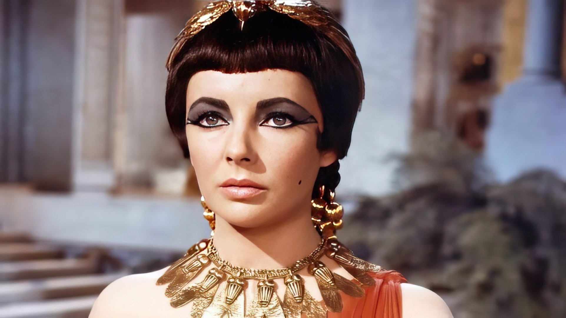 Elizabeth Taylor as Cleopatra