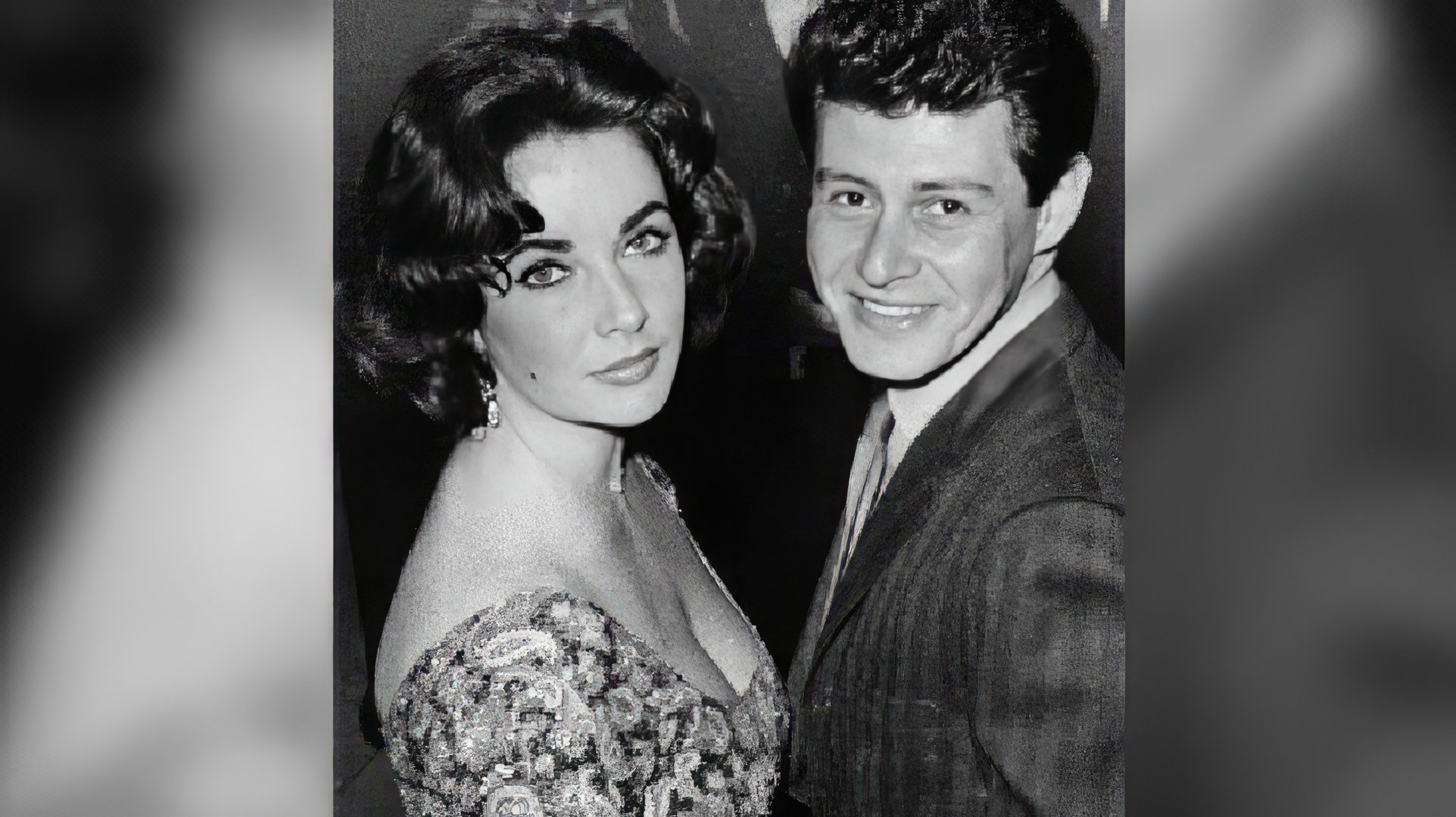 With Eddie Fisher