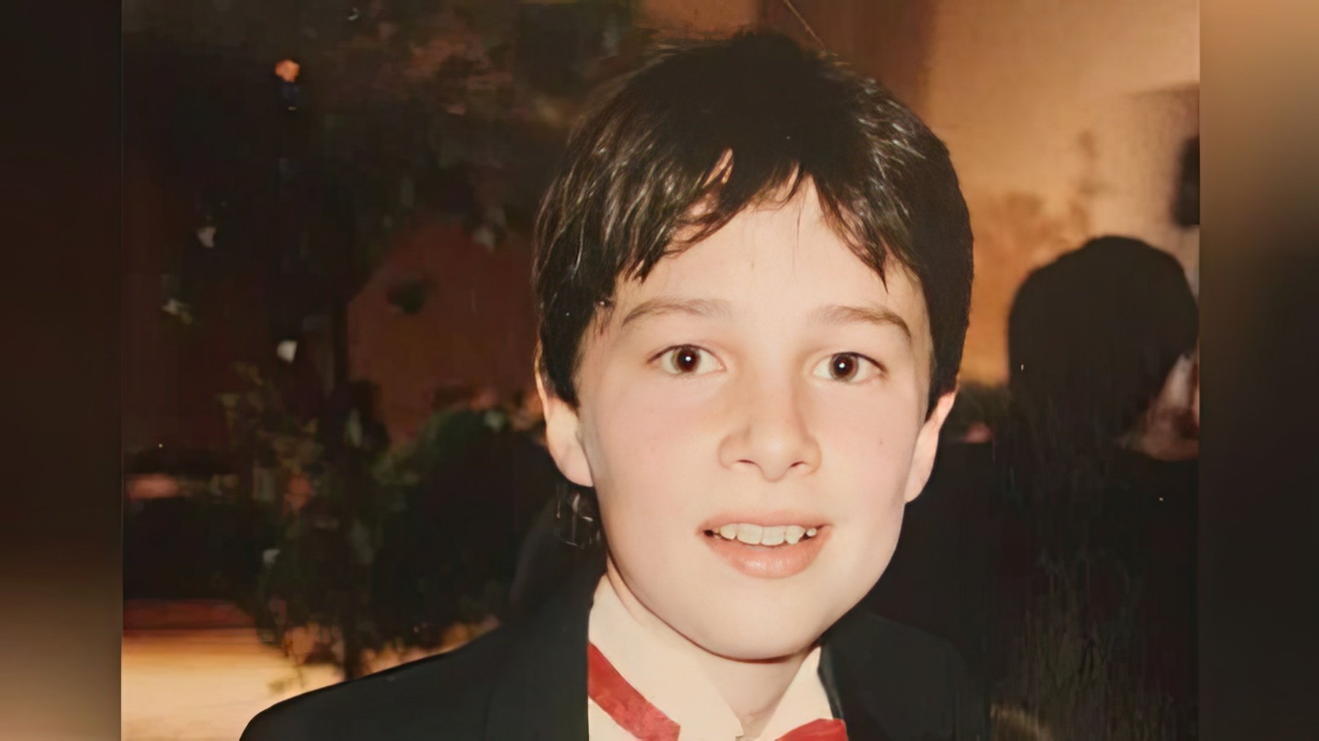 Zach Braff as a child