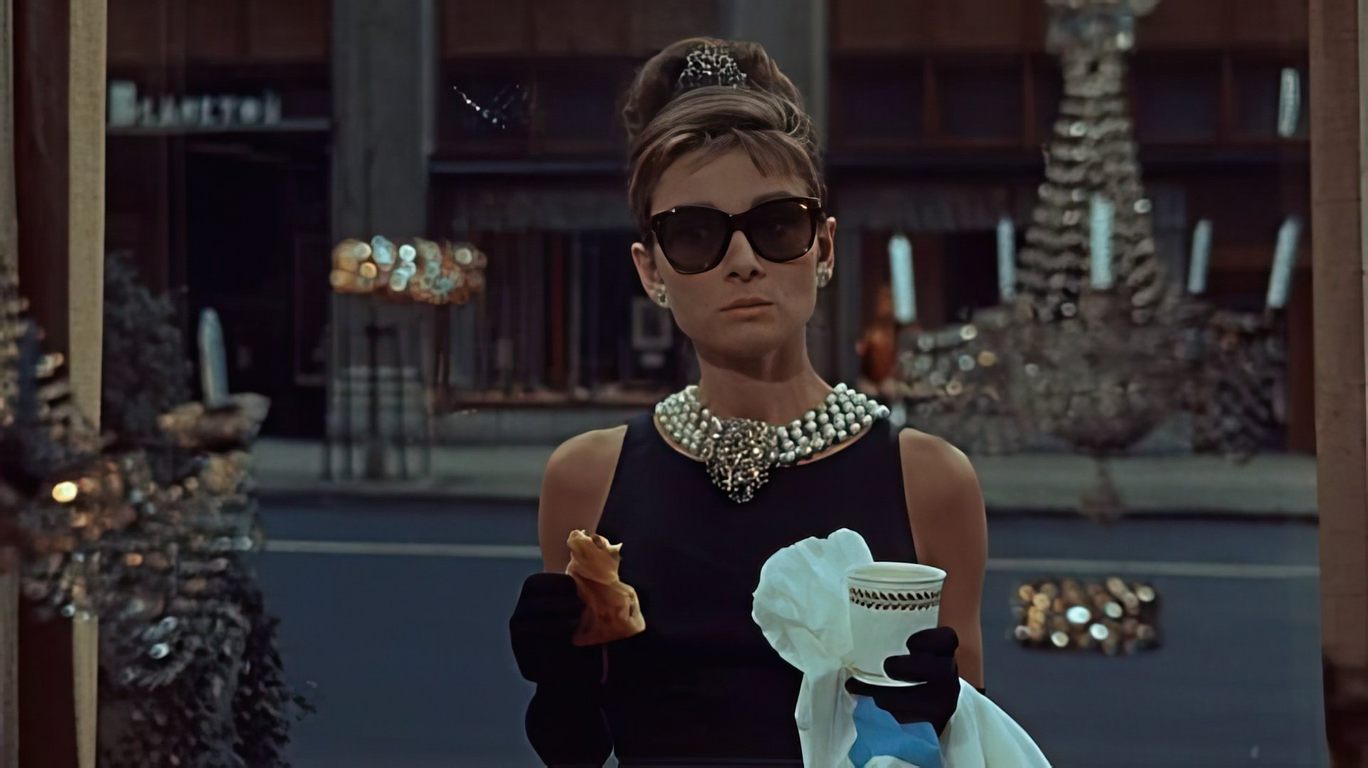 Audrey Hepburn in 'Breakfast at Tiffany's'