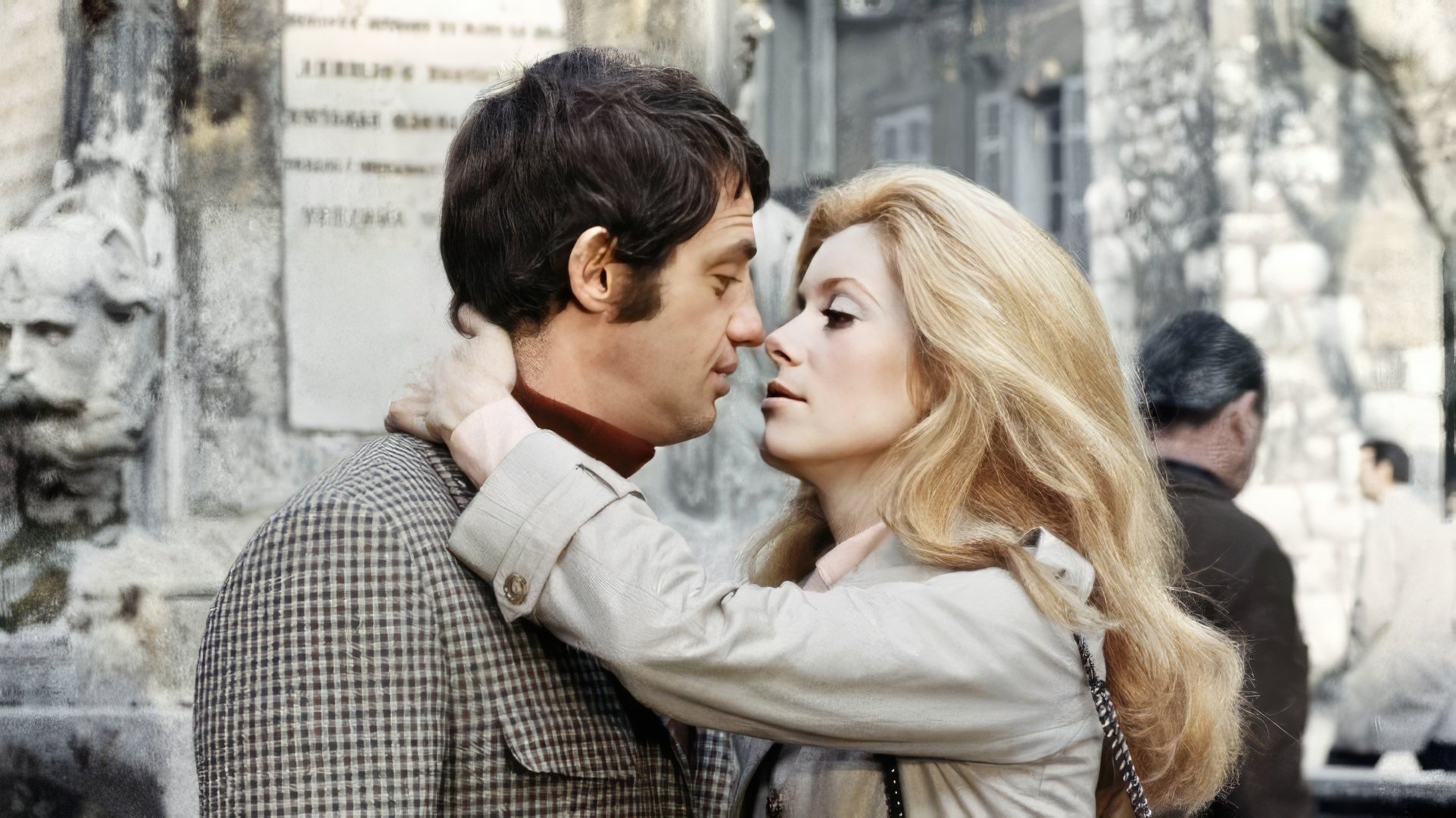 Catherine Deneuve and Jean-Paul Belmondo