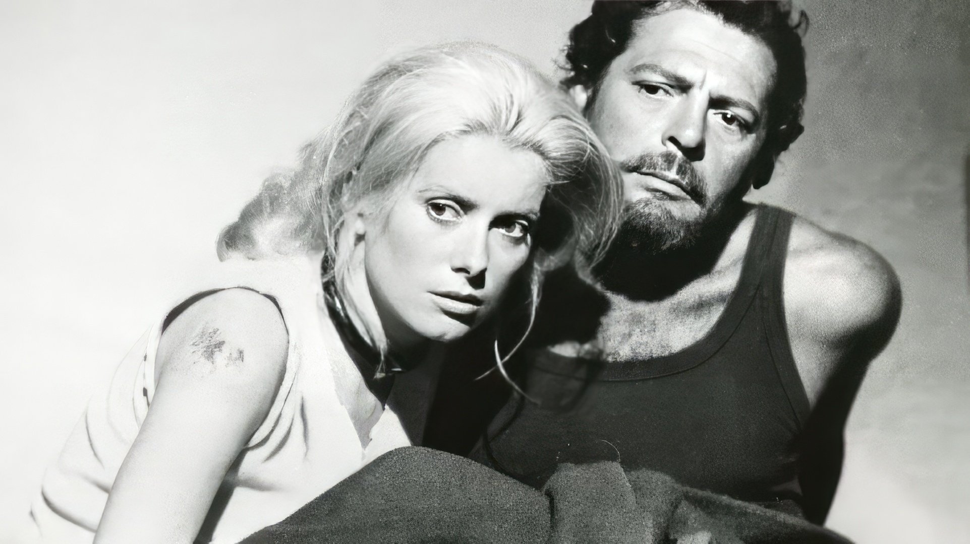 Catherine Deneuve and Marcello Mastroianni