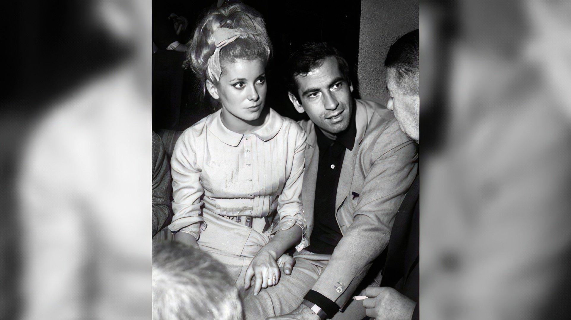 Catherine Deneuve and Roger Vadim