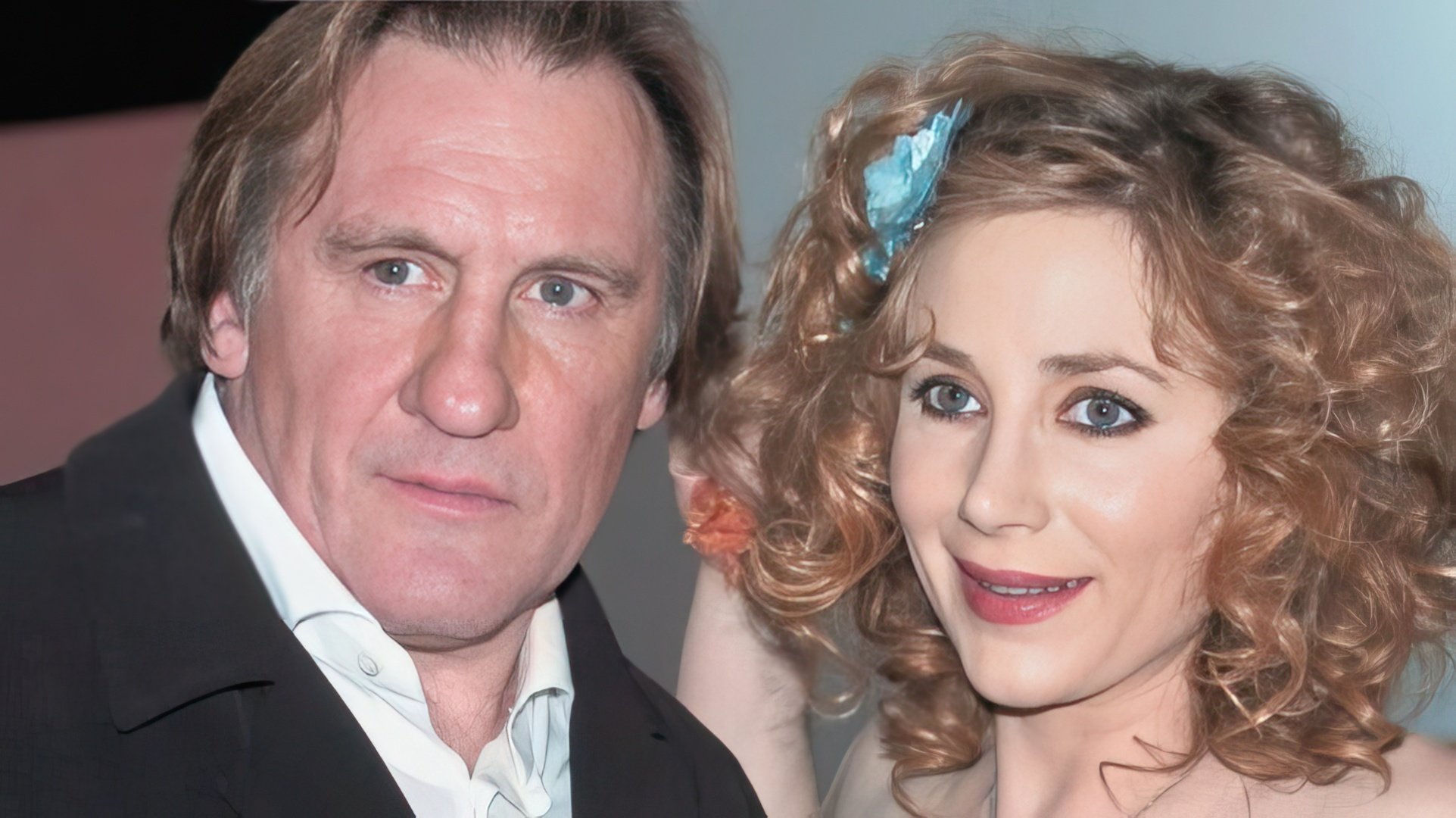 Gérard Depardieu and his daughter Julie