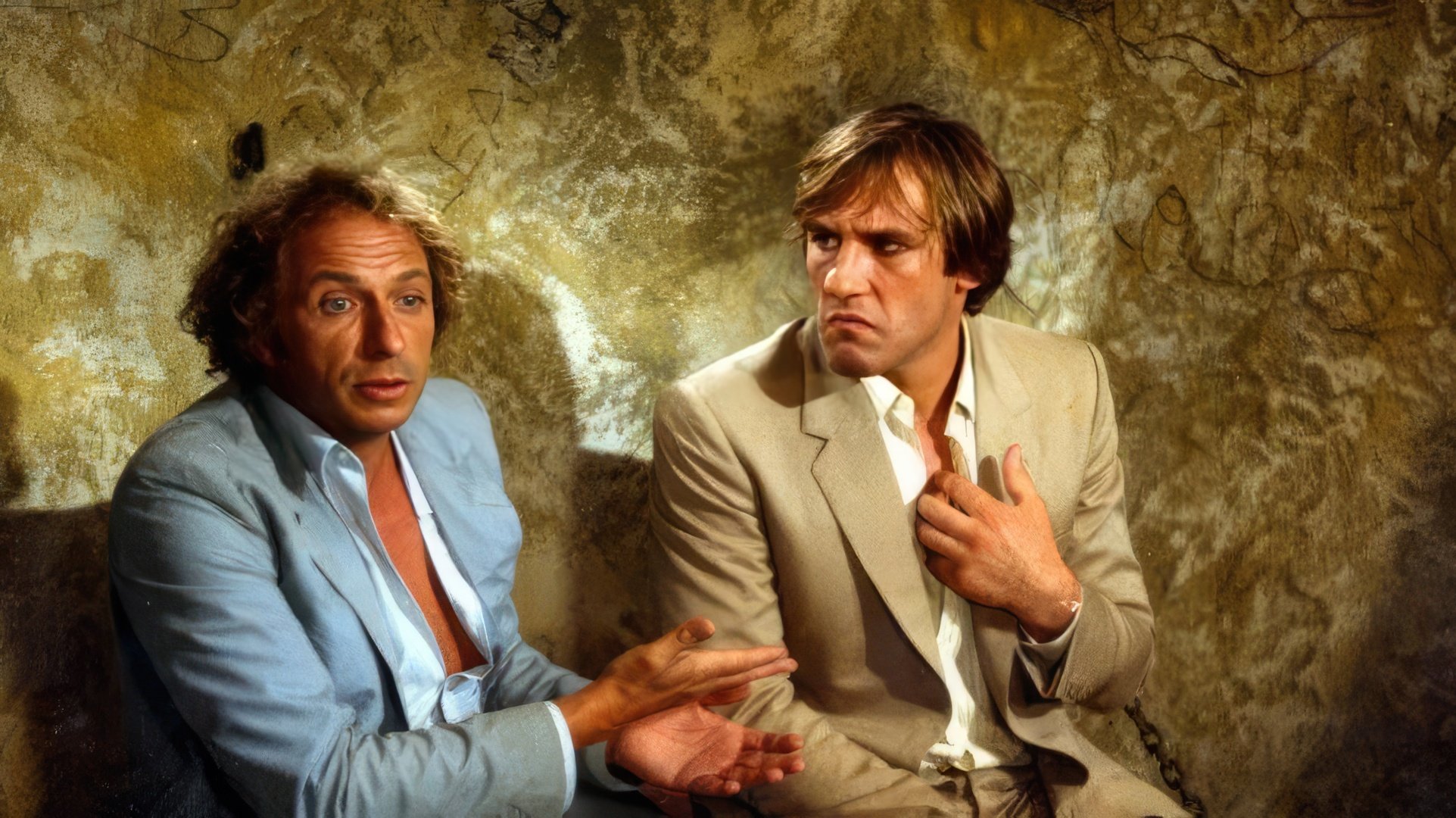 Pierre Richard and Gérard Depardieu in 'La Chèvre'