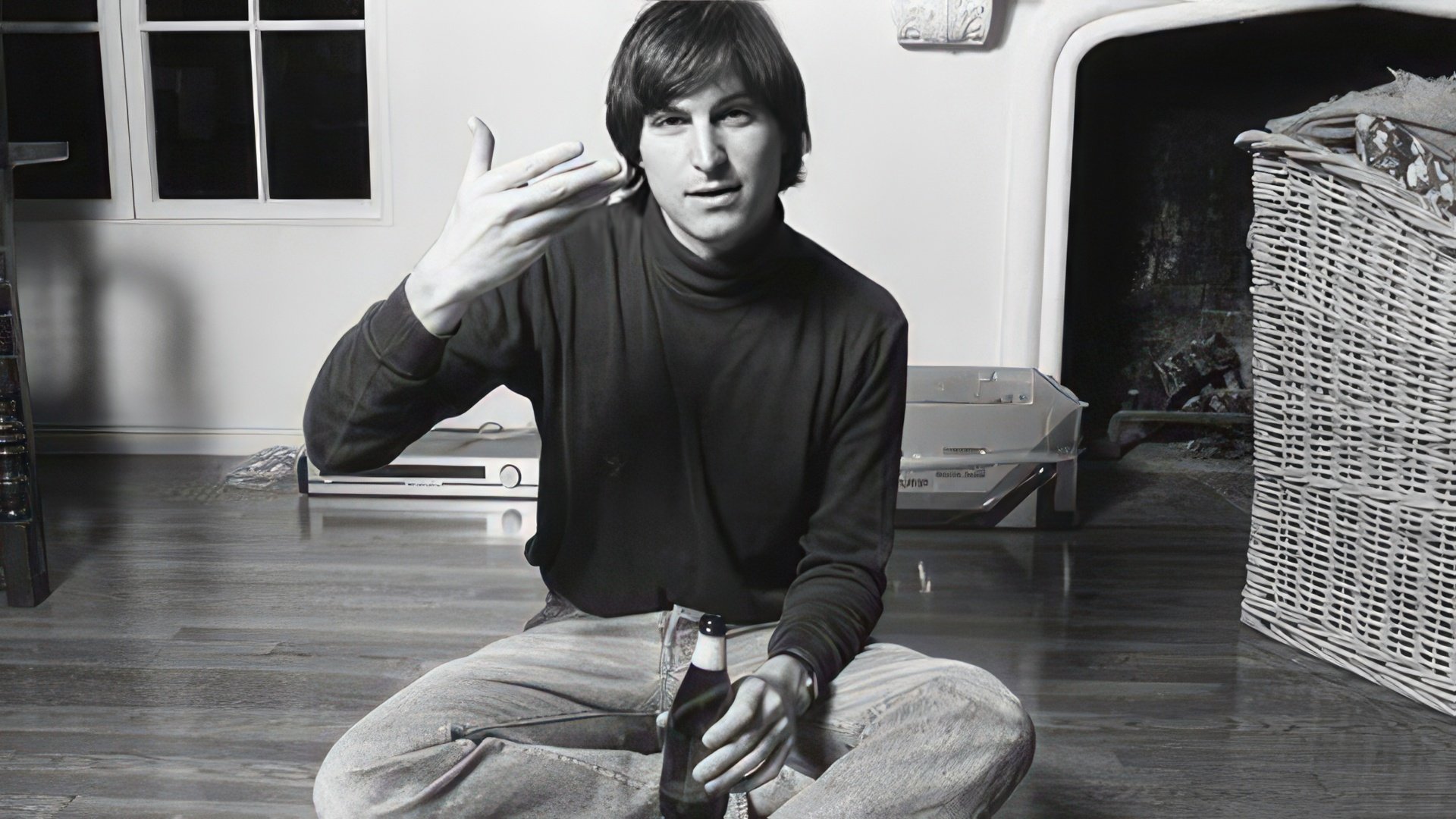 Steve Jobs in his youth