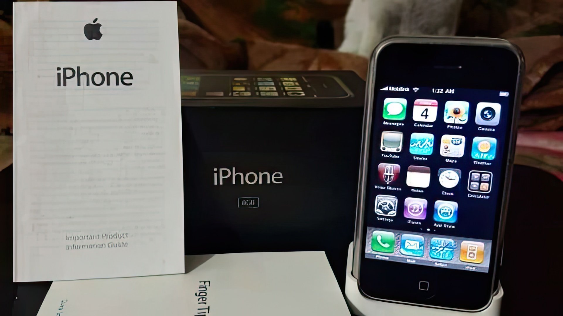 The first iPhone appeared in stores in the summer of 2007
