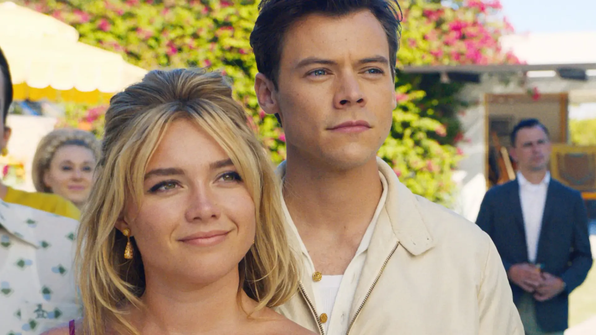 Florence Pugh and Harry Styles