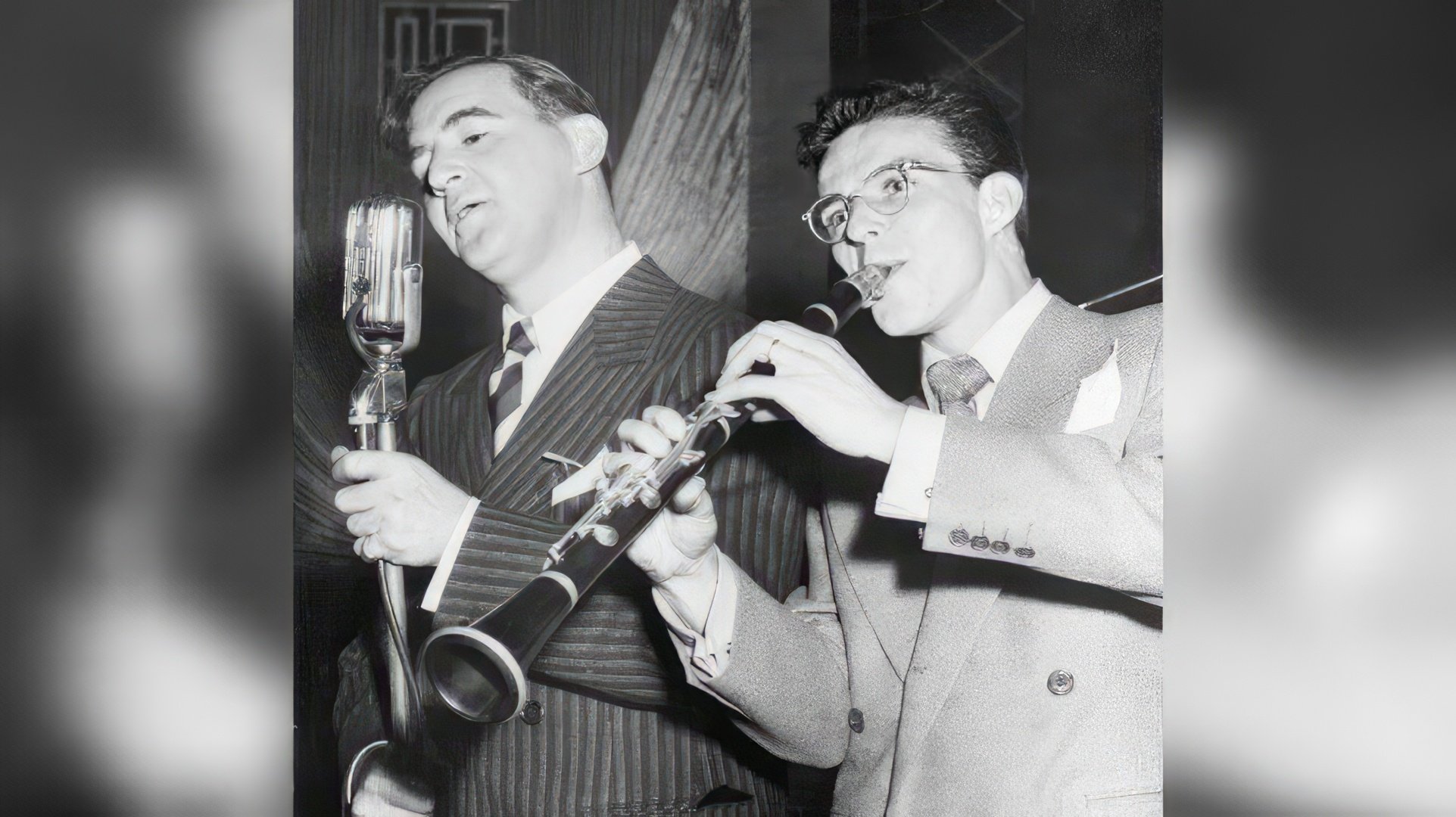 Benny Goodman and Frank Sinatra