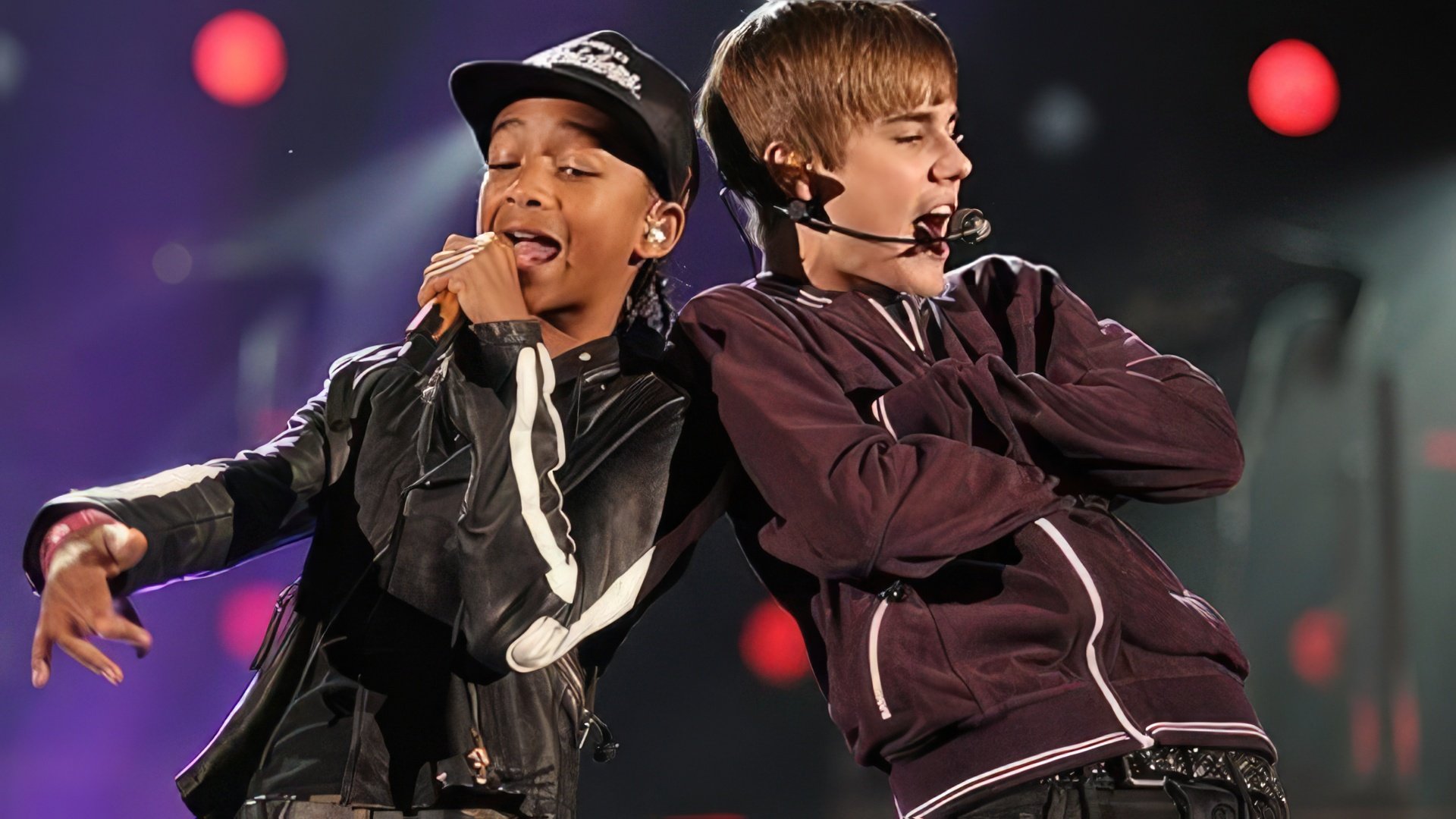 Jaden Smith and Justin Bieber