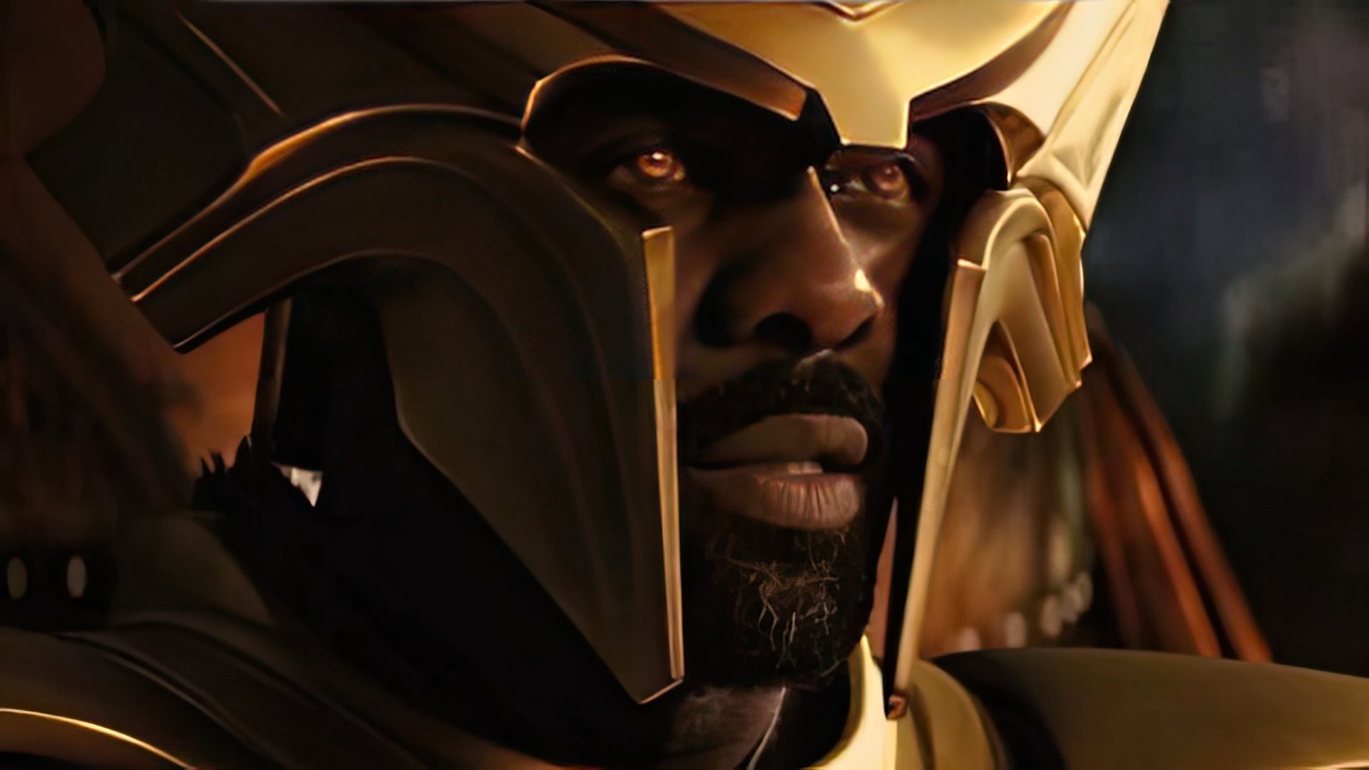 Idris Elba in the movie "Thor"