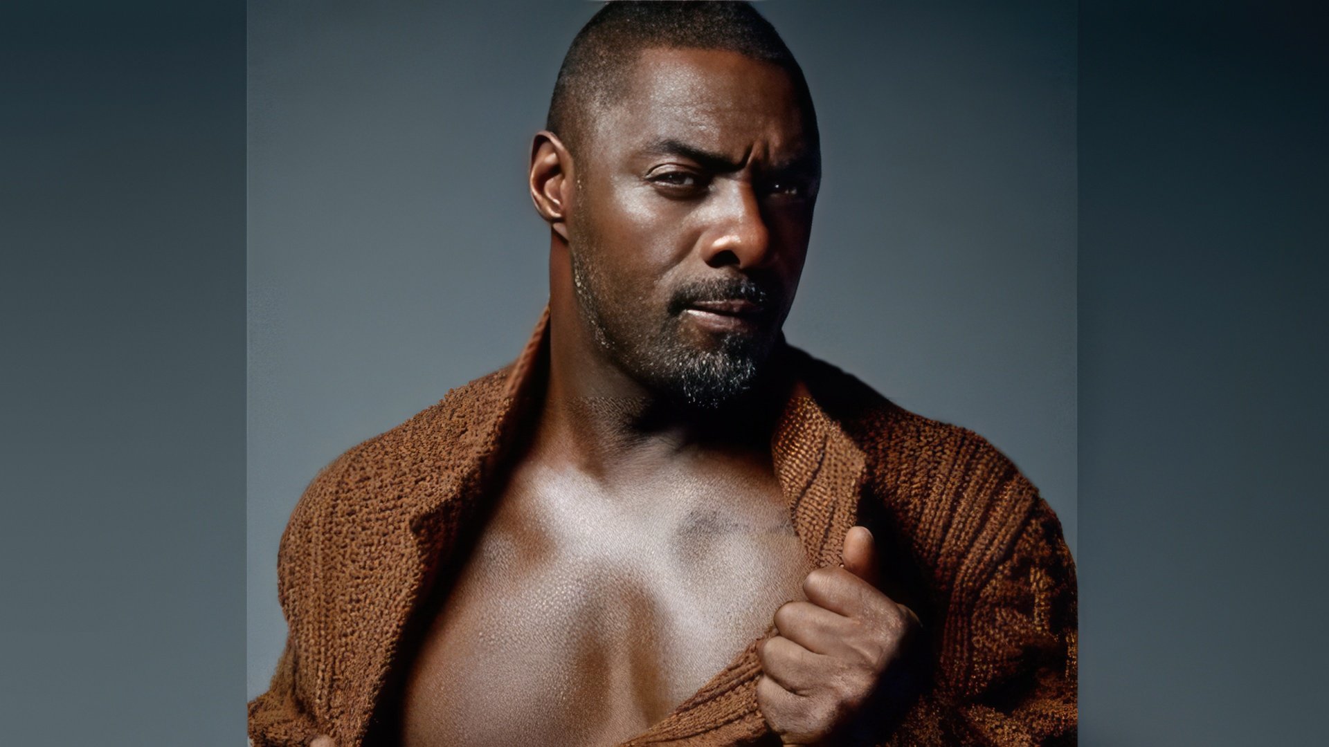 Idris Elba in great physical shape