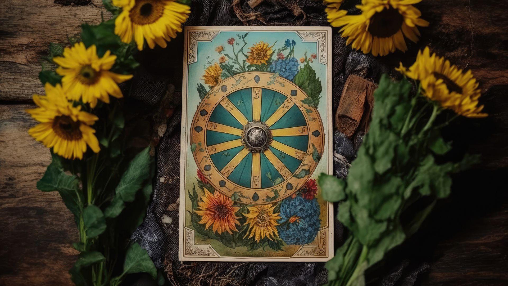 The Wheel of Fortune foretells good luck