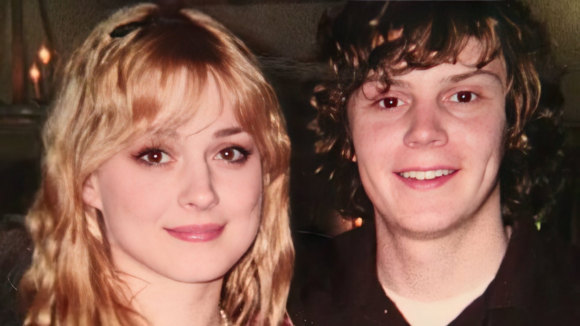 Evan Peters and Alexandra Breckenridge