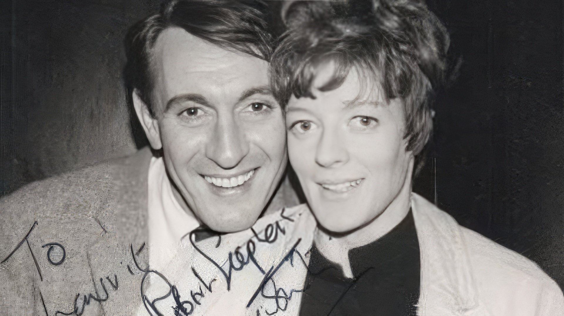 Maggie Smith and Robert Stephens