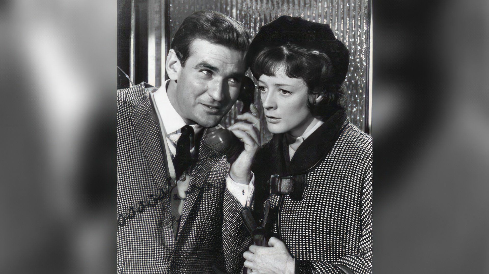 Maggie Smith and Rod Taylor in The V.I.P.s