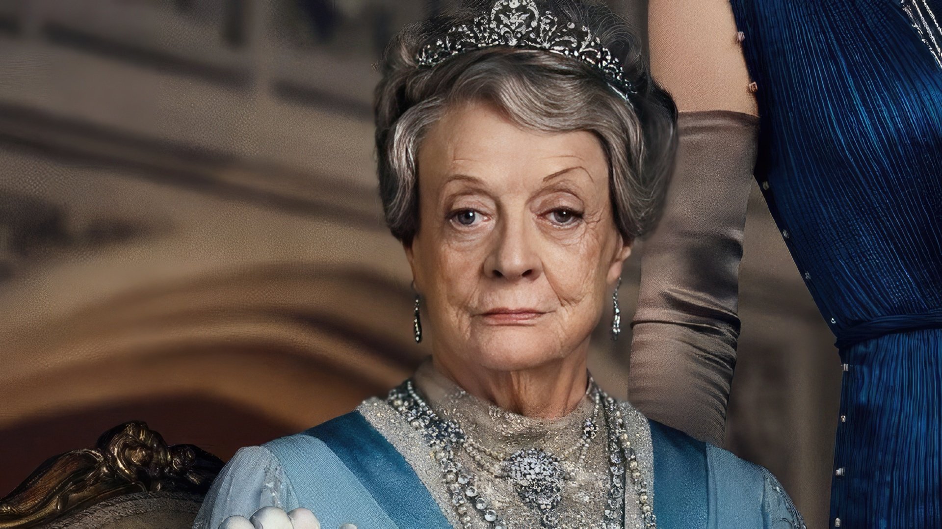 Maggie Smith in Downtown Abbey