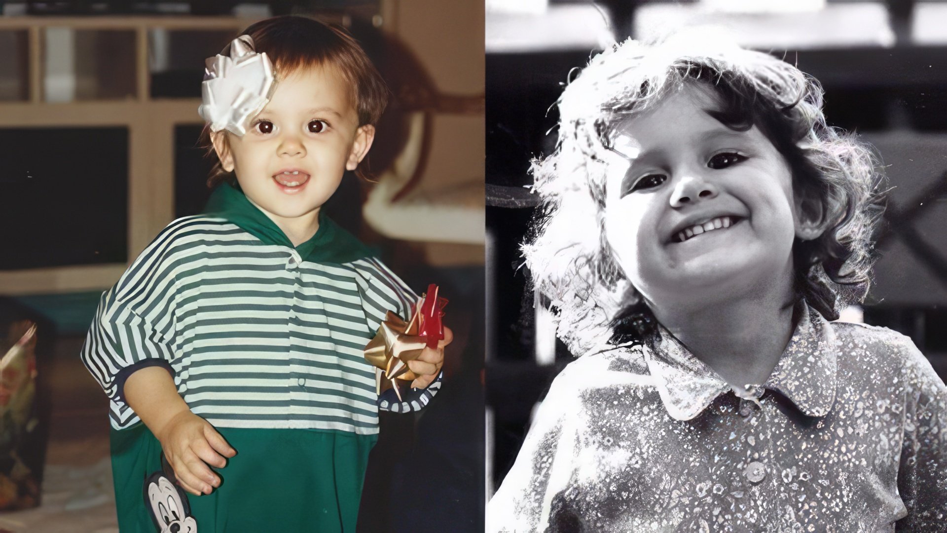 Ariana Grande in her childhood