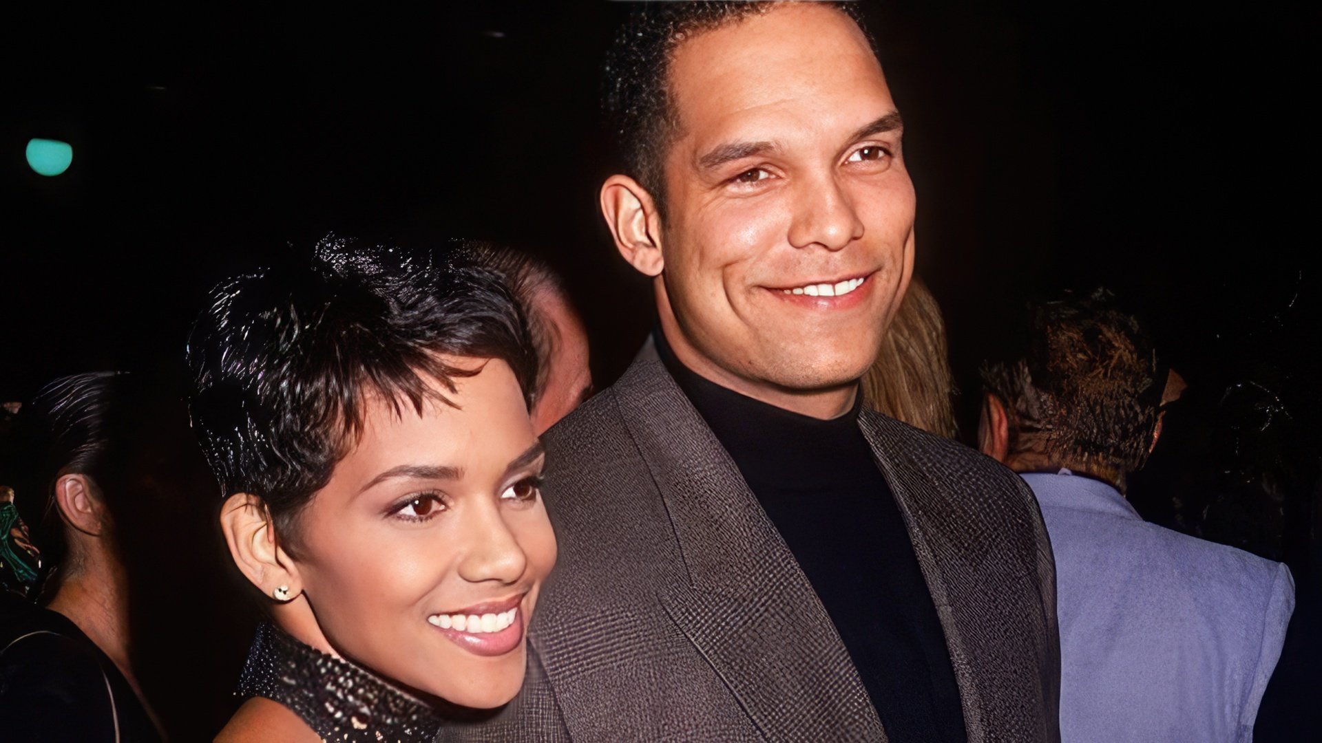 Halle Berry and David Justice