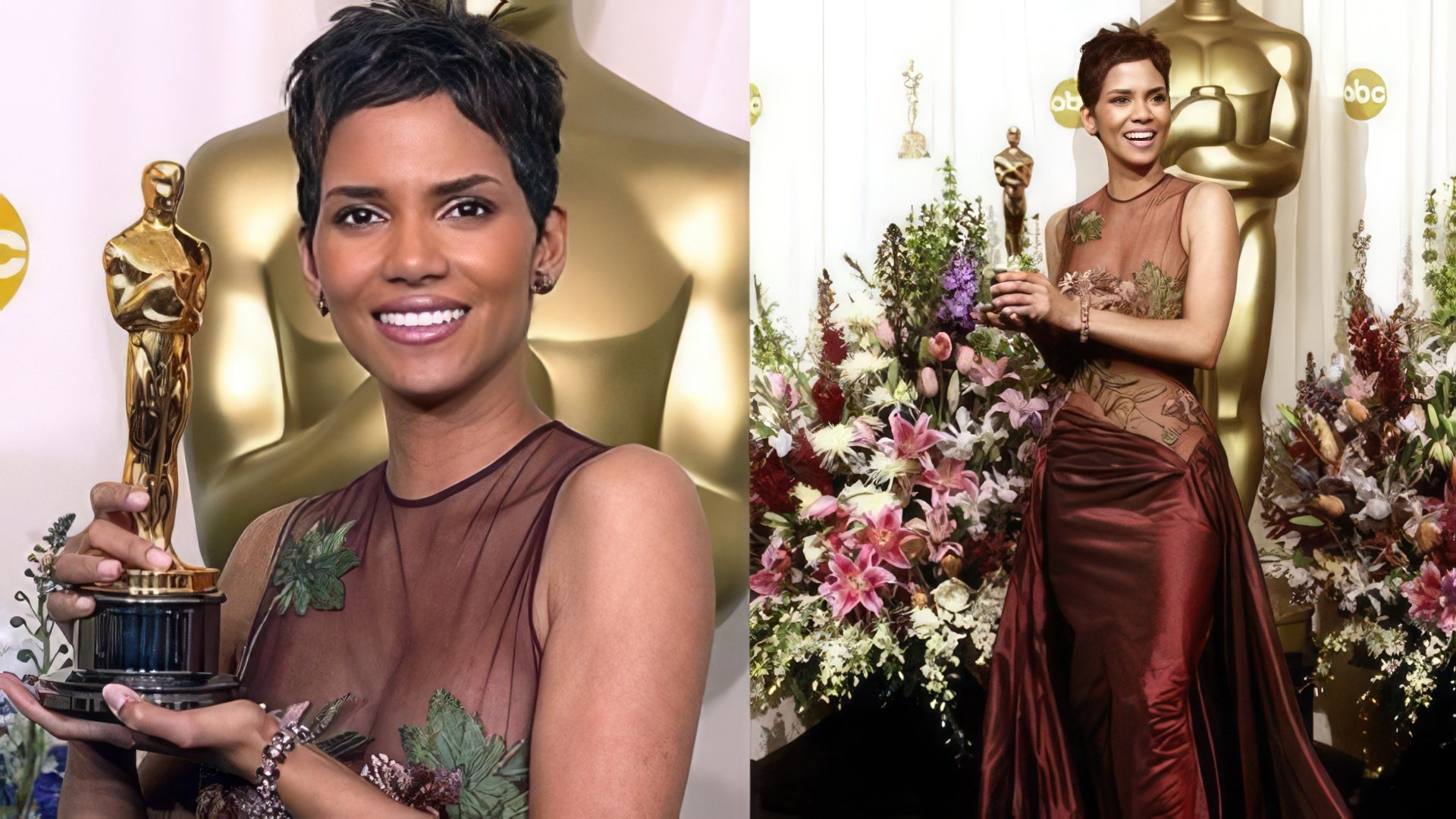 Halle Berry at the Oscars