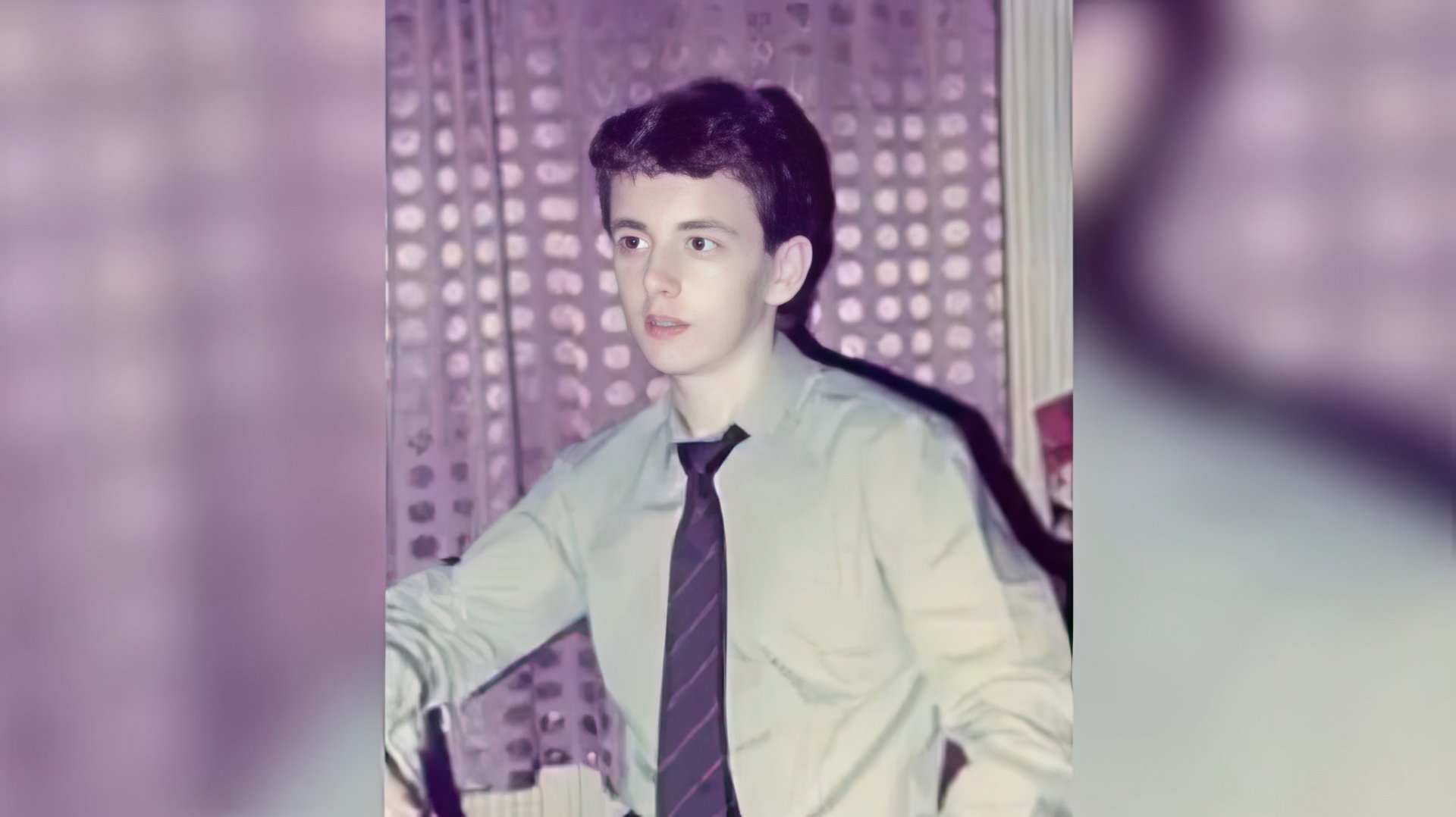 Michael Sheen in his youth