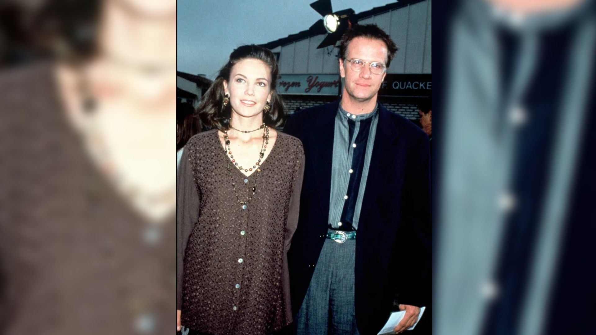 Christopher Lambert and Diane Lane