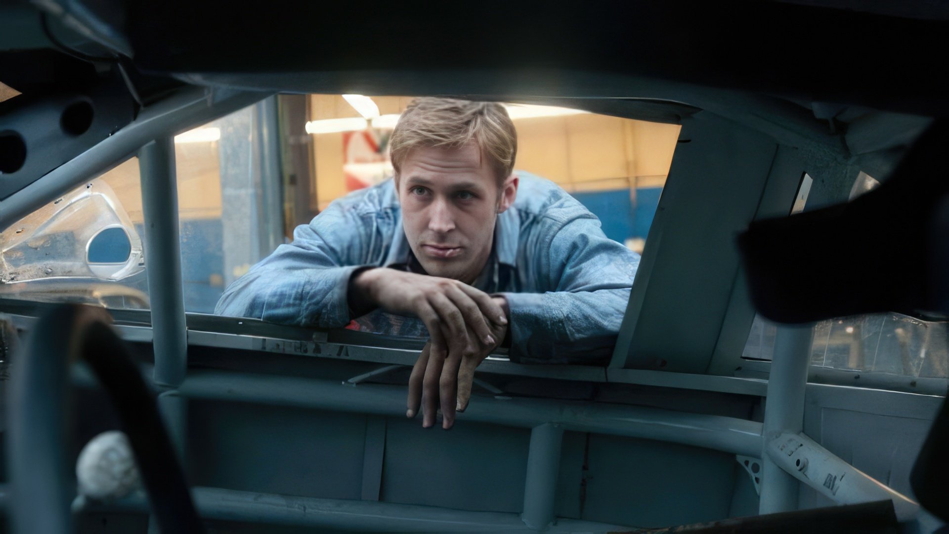 A shot from the movie Drive