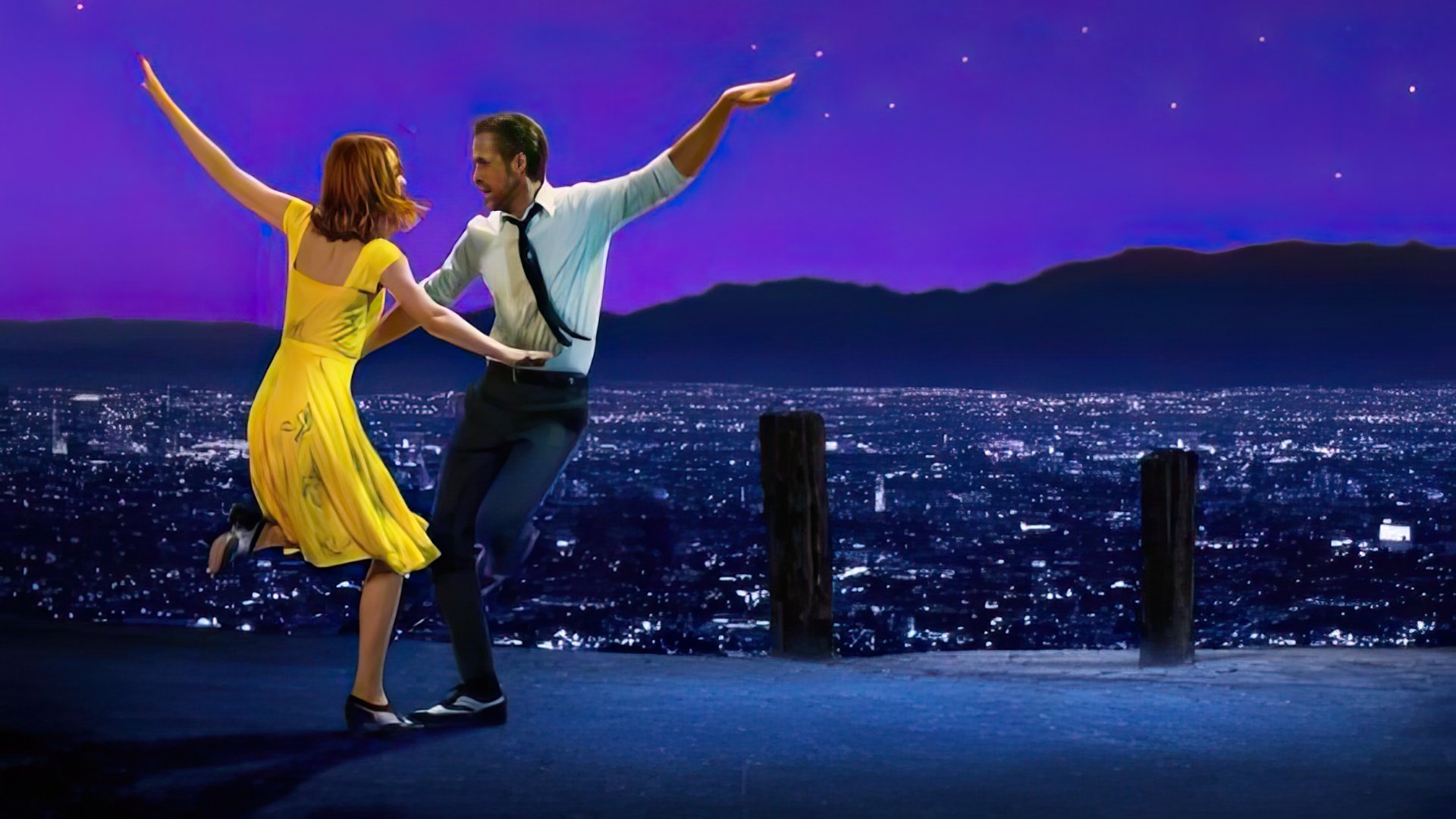 A shot from La La Land