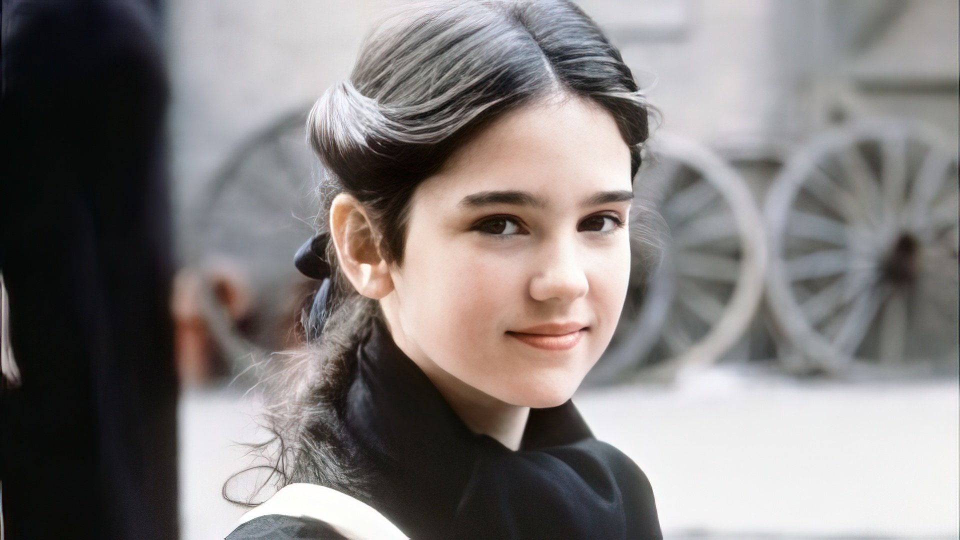 Jennifer Connelly as a child