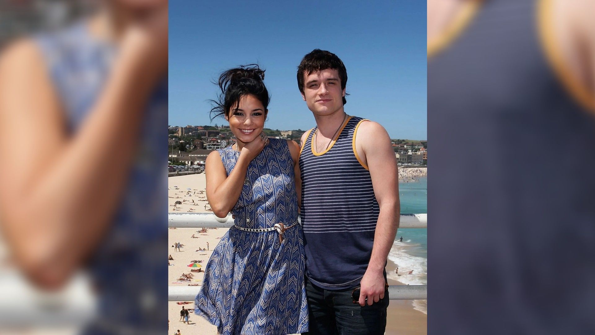 Josh Hutcherson and Vanessa Hudgens