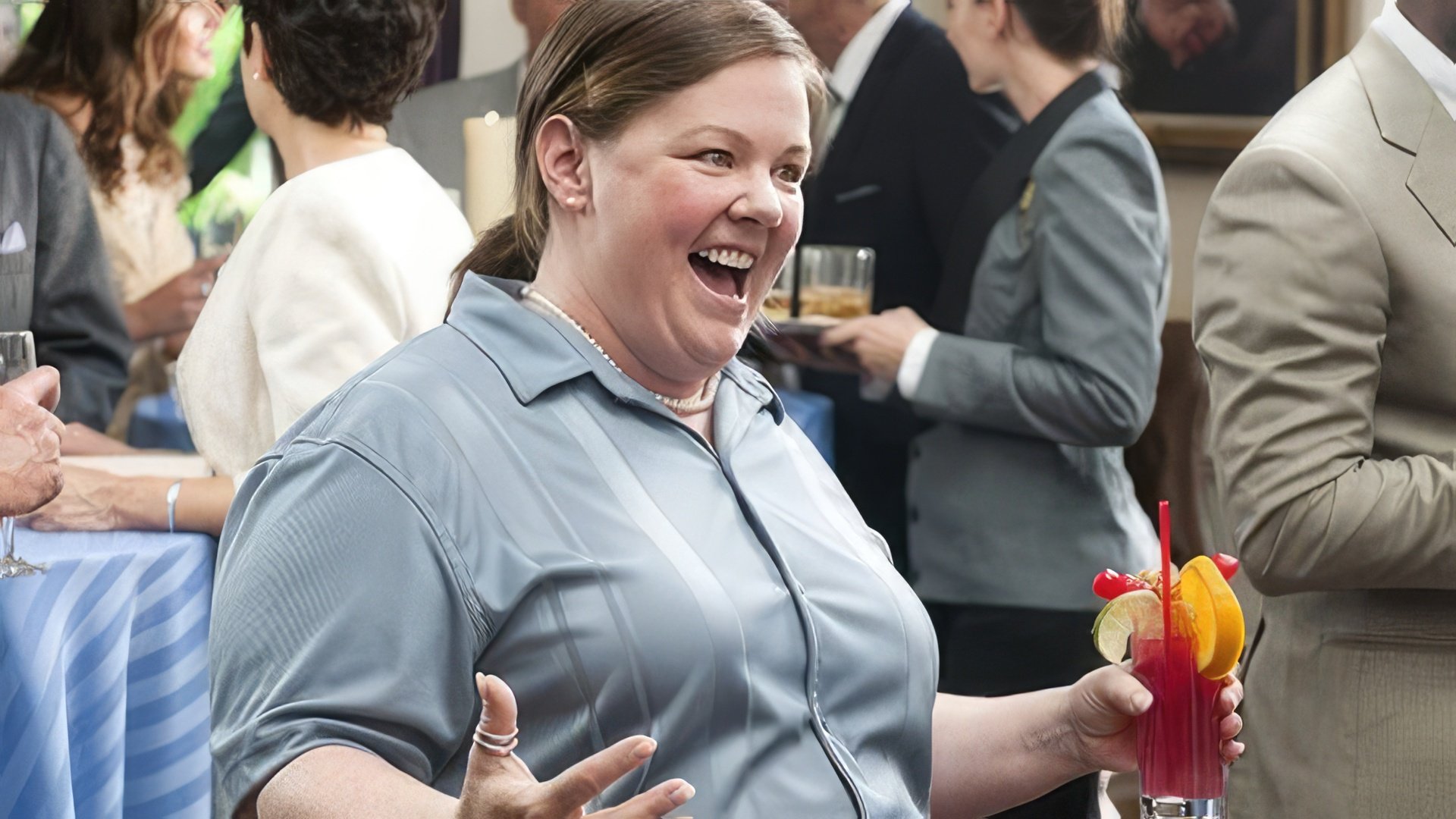 Melissa McCarthy in the comedy 'Bridesmaids'