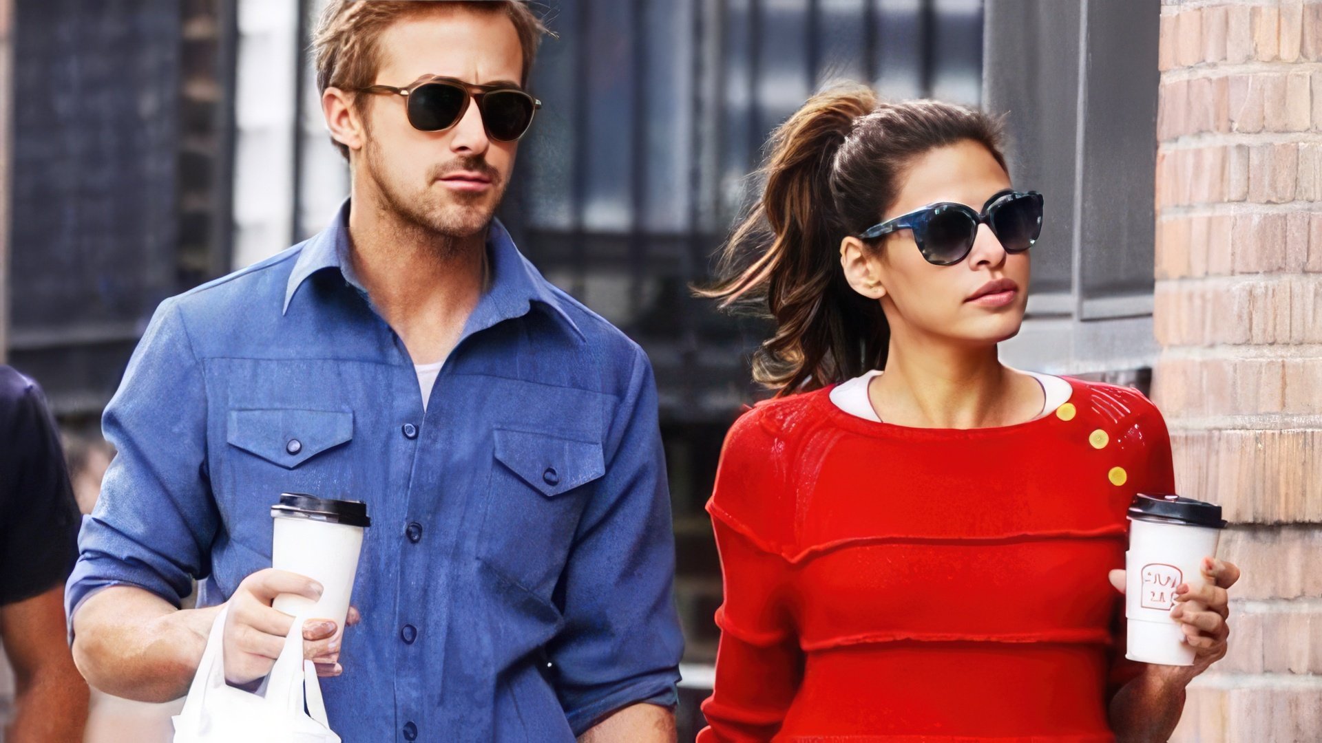 Ryan Gosling and Eva Mendes