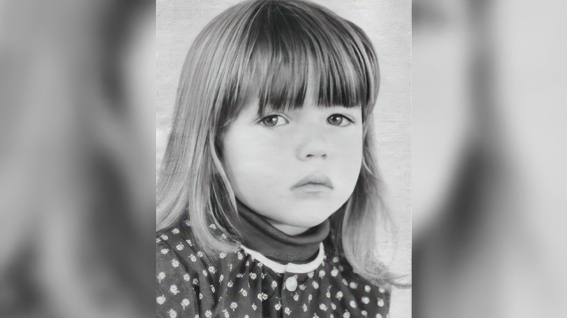 Sophie Marceau in childhood