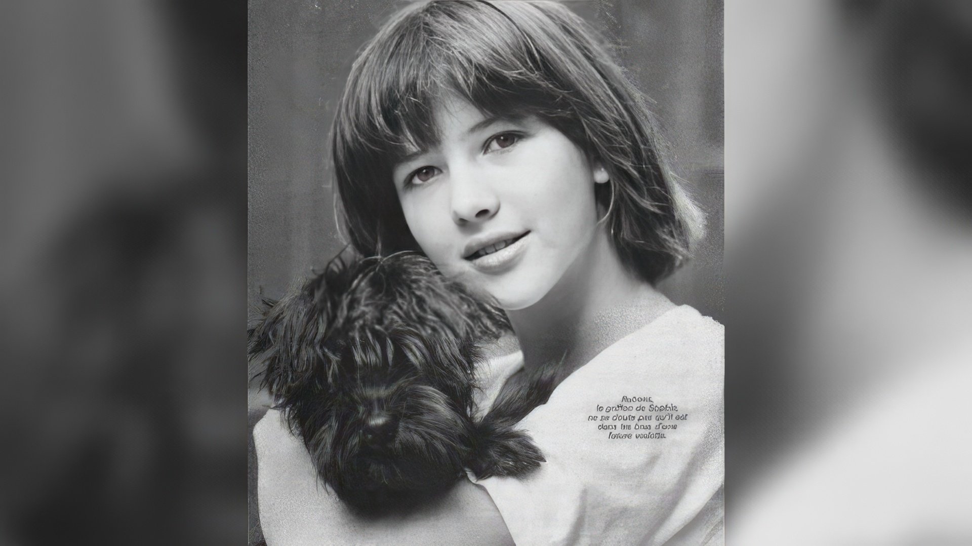 Sophie Marceau in her youth