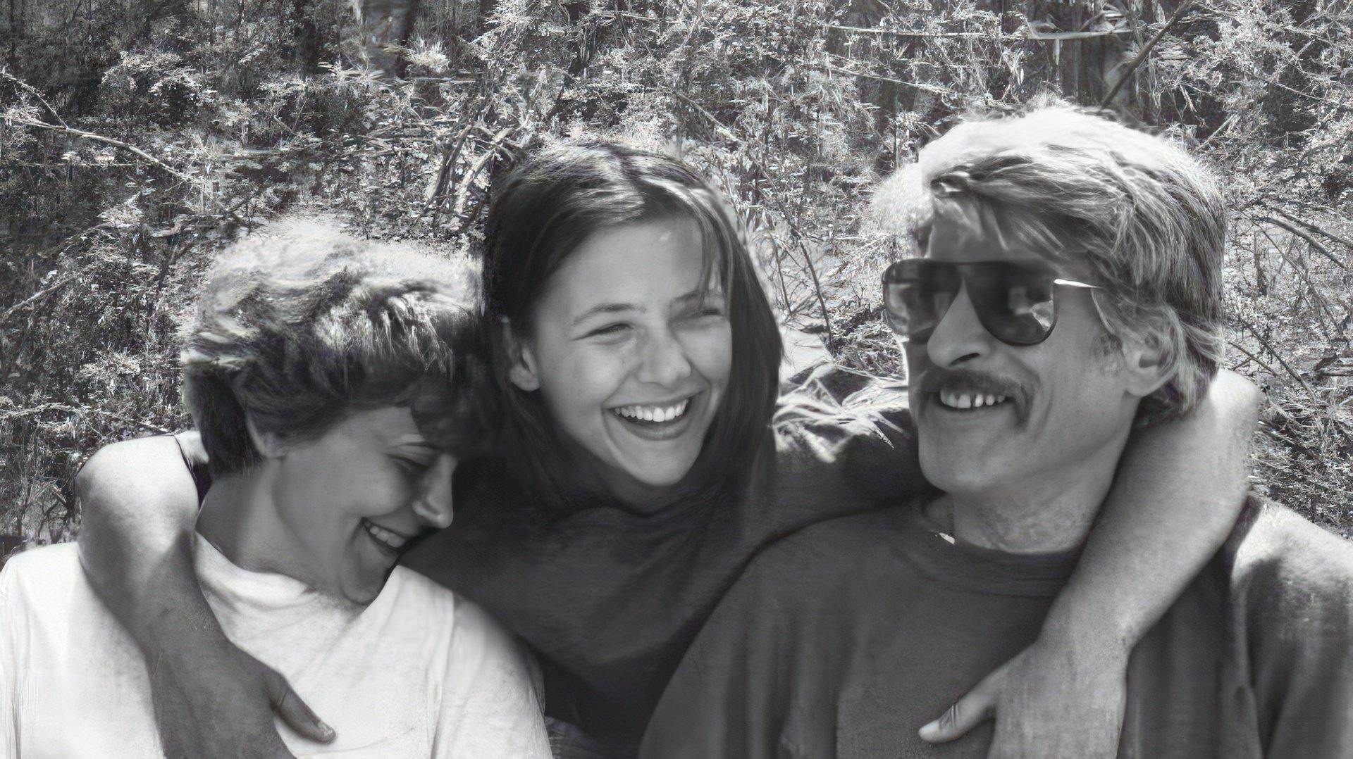 Sophie Marceau with her parents (1984)